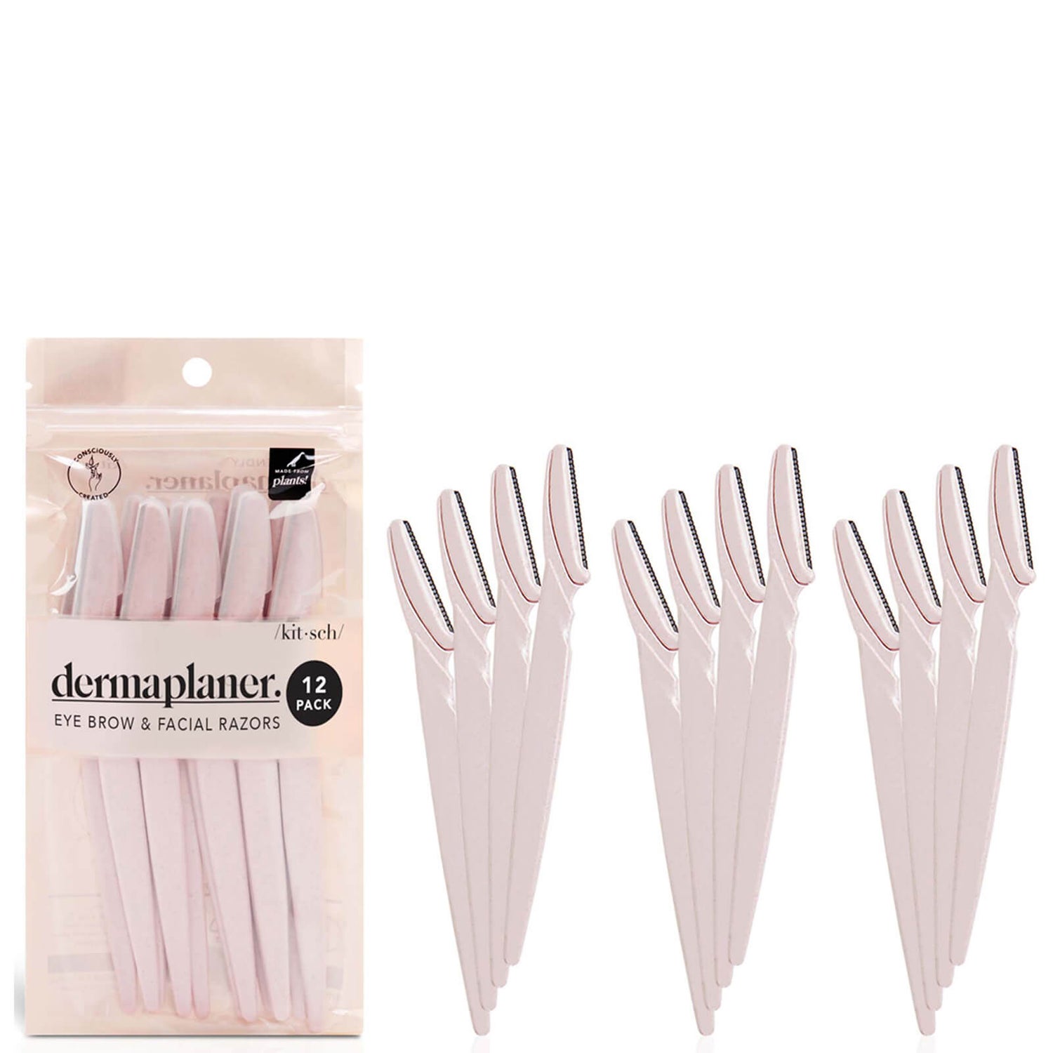 Kitsch EcoFriendly Dermaplaner Blush lookfantastic Singapore