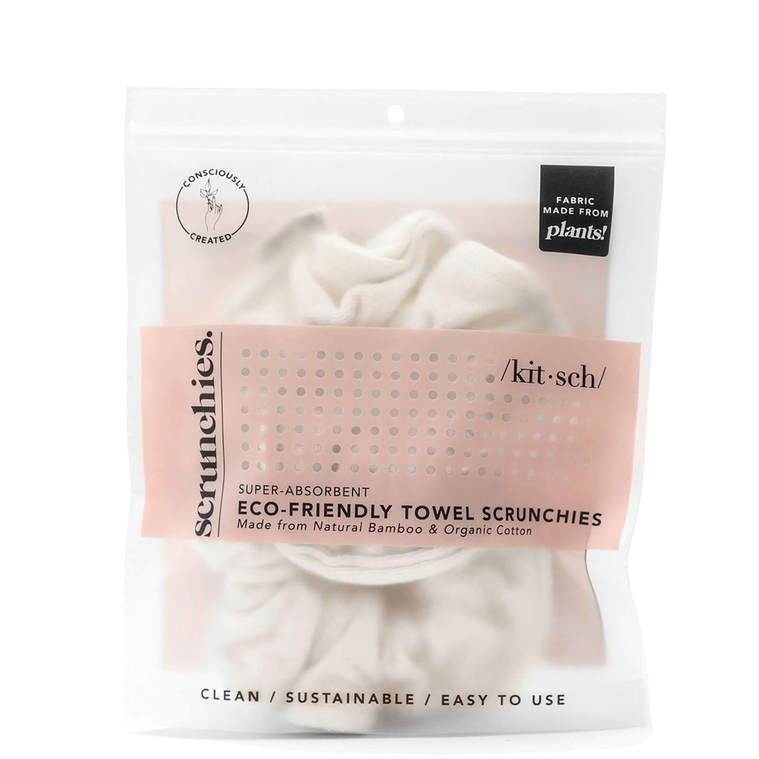 Kitsch EcoFriendly Microfiber Towel Scrunchies LOOKFANTASTIC
