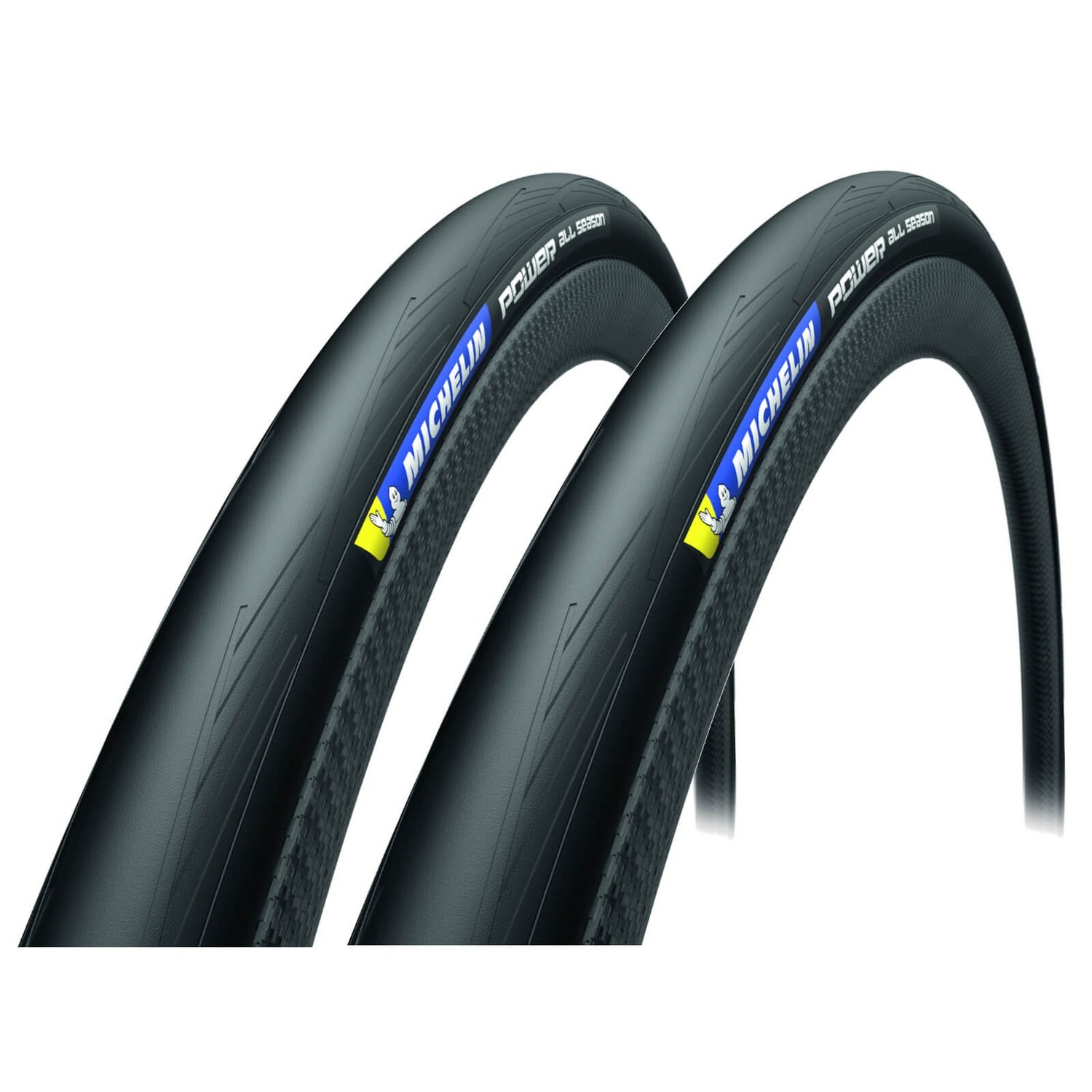 Michelin Power All Season V2 Folding Tyre Twin Pack ProBikeKit UK