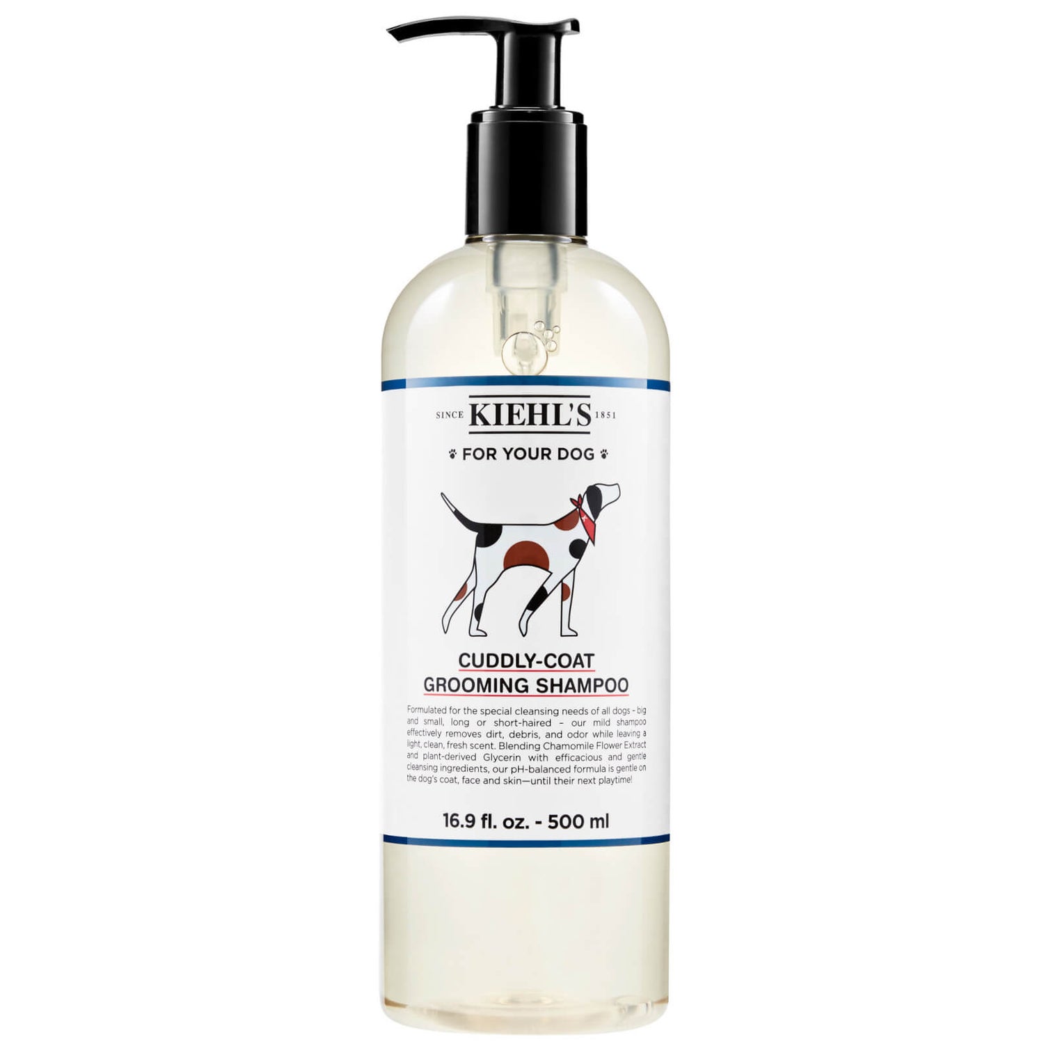 Kiehl's Cuddly Coat Dog Grooming Shampoo 500ml LOOKFANTASTIC