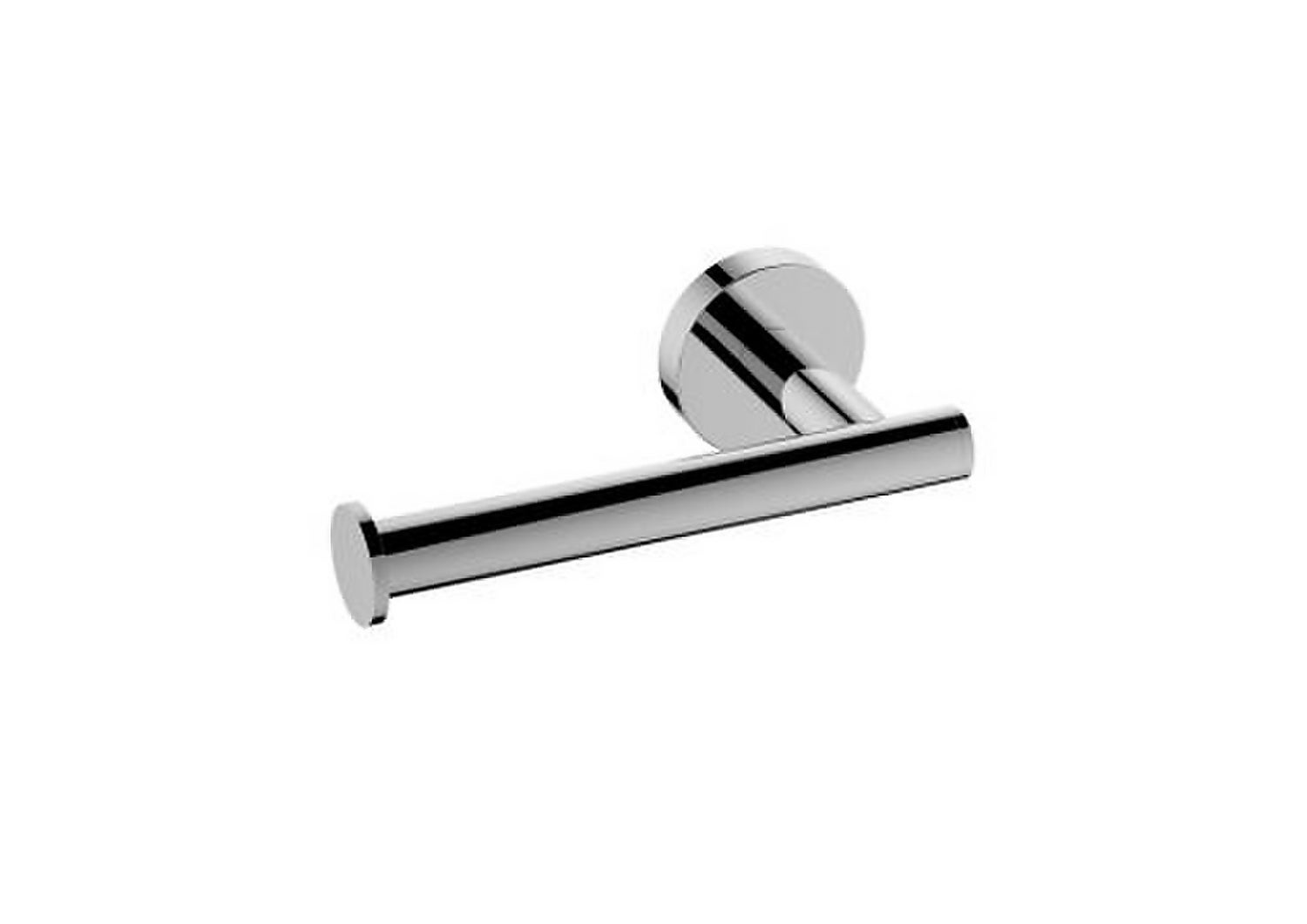 Aero Single Toilet Roll Holder In Chrome Homebase