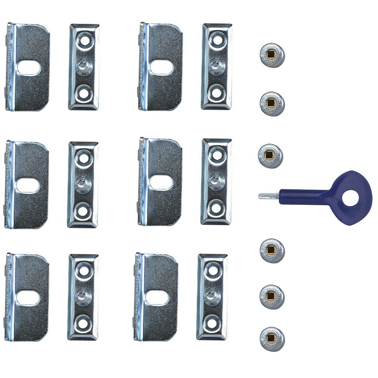 Yale 6 Pack of Window Screw locks Homebase