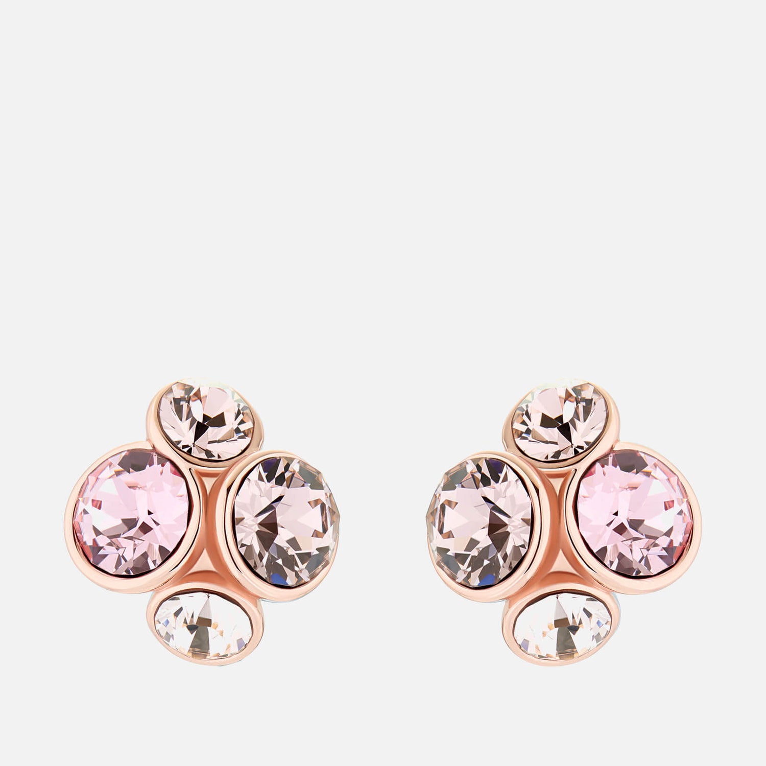 Ted Baker Women's Lynda Jewel Earring Rose Gold Tone/Pale Pink Multi