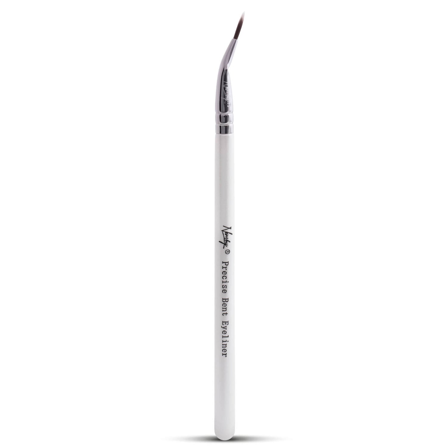 Nanshy Precise Bent Eyeliner Brush Pearlescent White LOOKFANTASTIC