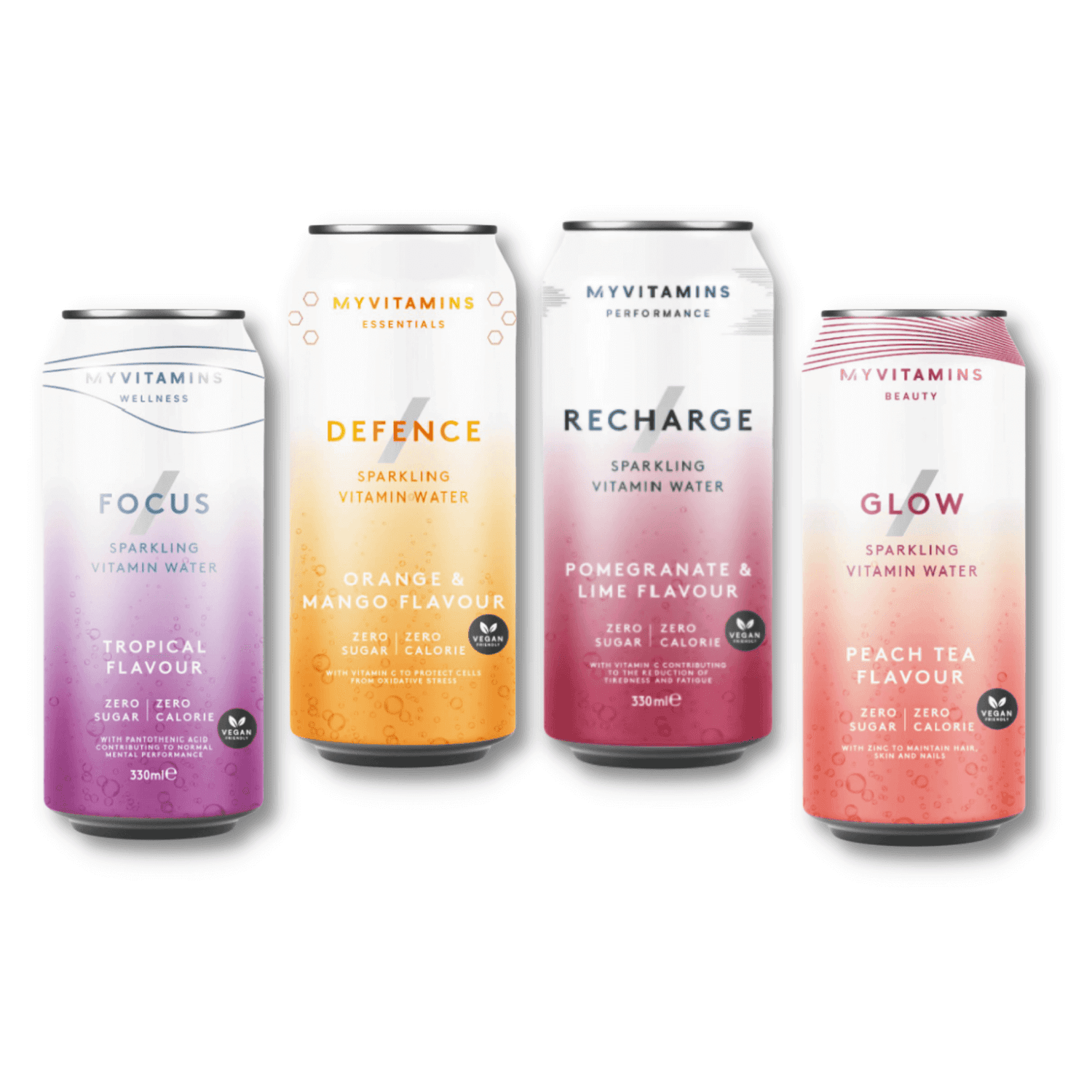 Sparkling Vitamin Water Sample Bundle Wellness Myvitamins