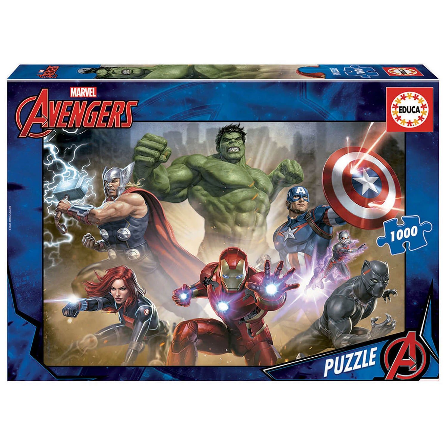 Marvel Avengers Jigsaw Puzzle (1000 Pieces) Toys Zavvi UK