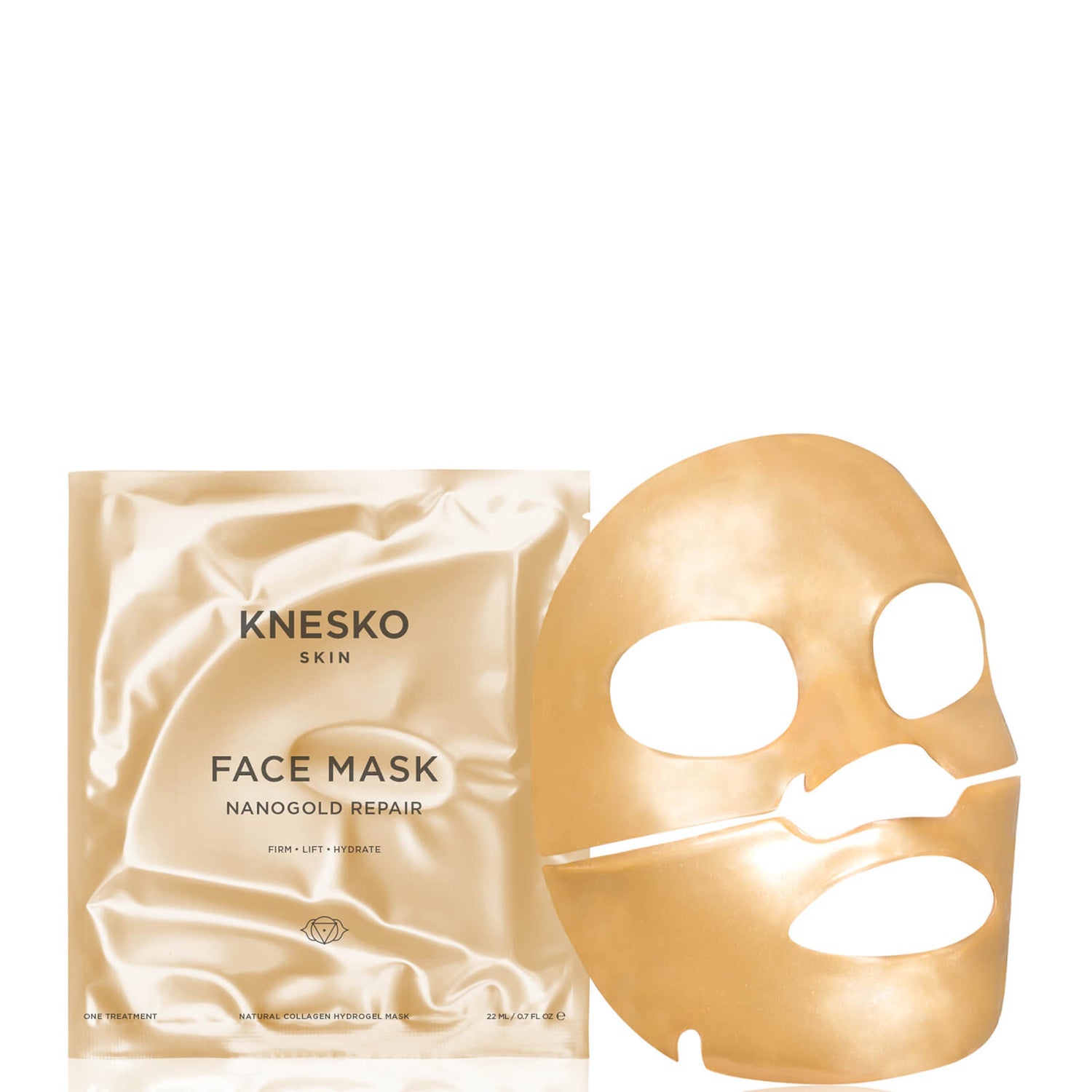Knesko Skin Nanogold Repair Face Mask 22ml LOOKFANTASTIC