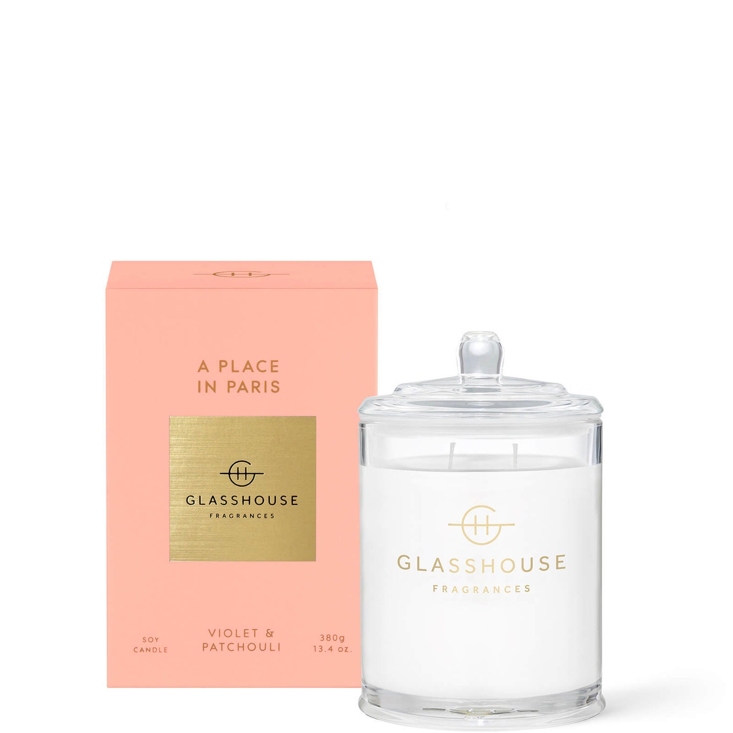 Glasshouse Fragrances A Place in Paris Candle 380g Dermstore