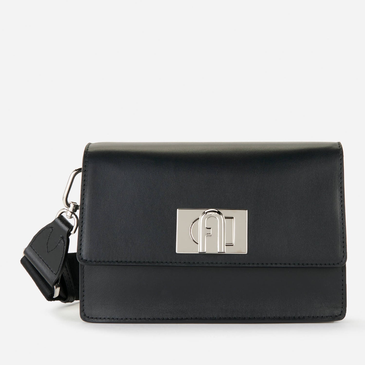 Furla Women's 1927 Soft Mini Cross Body 20 Bag Black