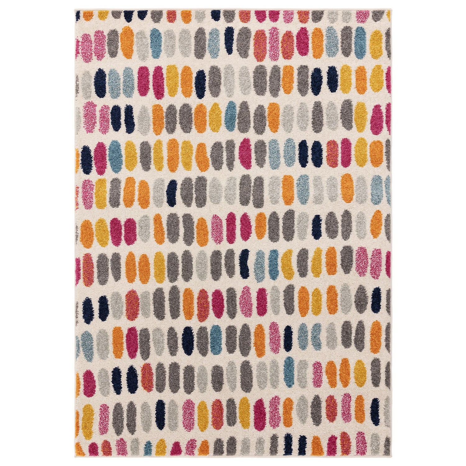 Moroccan Multicoloured Rug 120x170cm Homebase