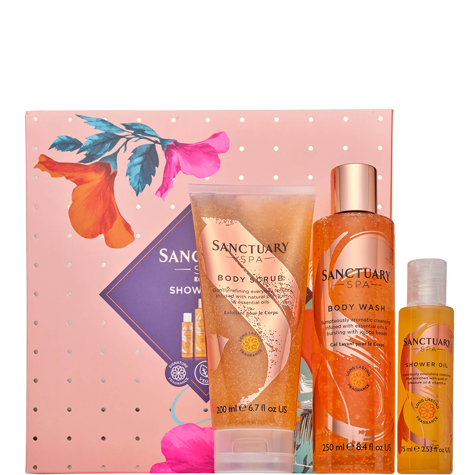 Sanctuary Spa Christmas Shower Trio (Worth £15.50) - LOOKFANTASTIC