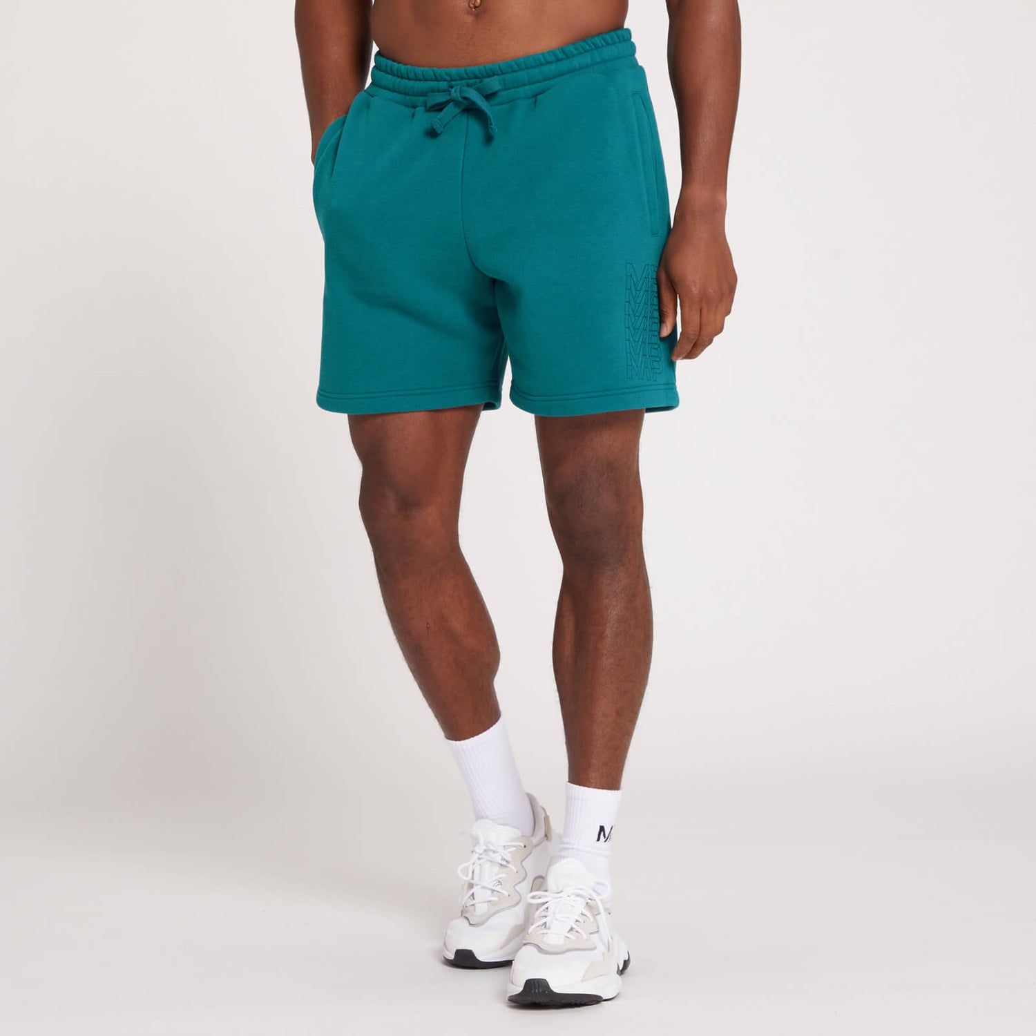 MP Men's Repeat MP Graphic Shorts - Deep Lake | MYPROTEIN™