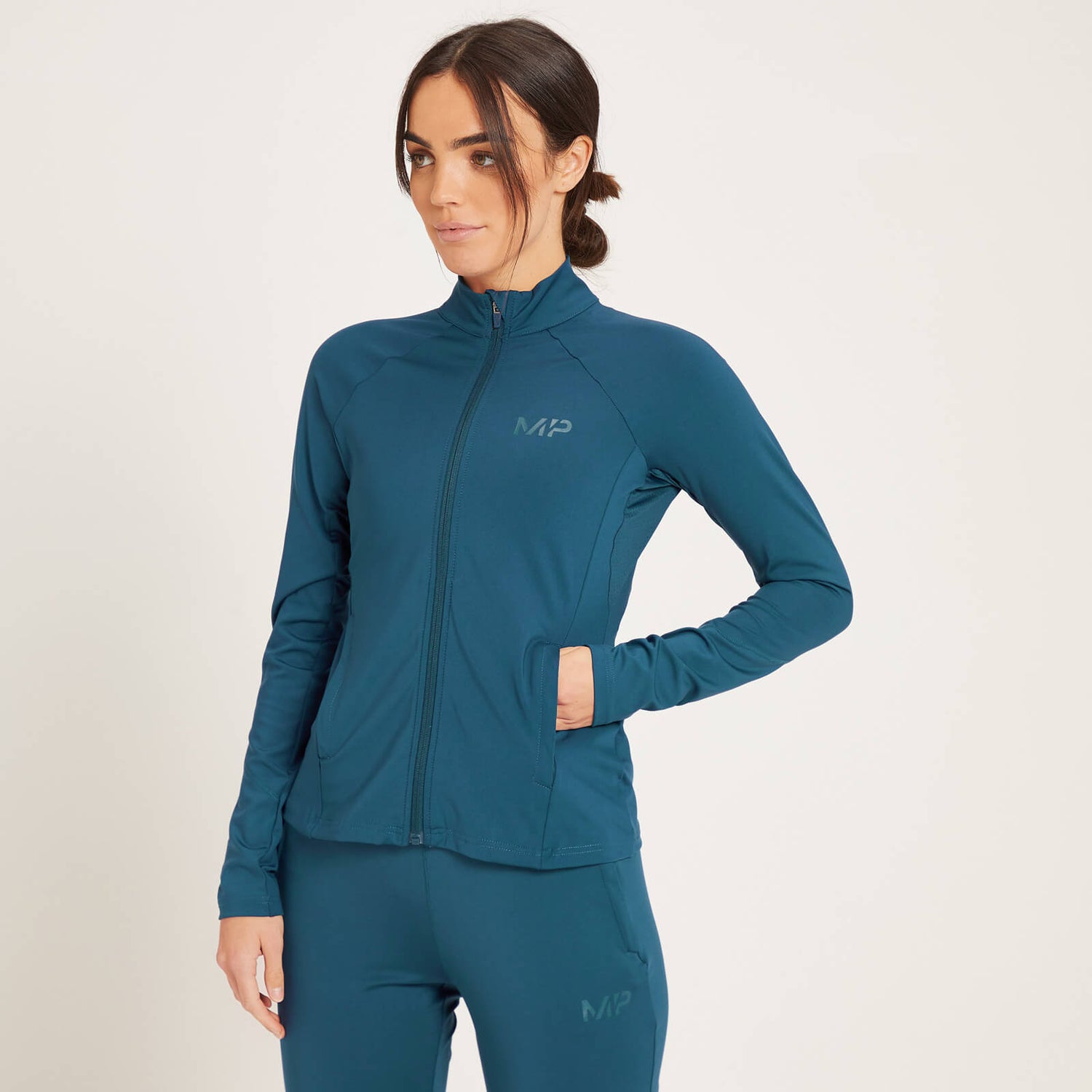 MP Women's Tempo Training Jacket - Dust Blue | MYPROTEIN™