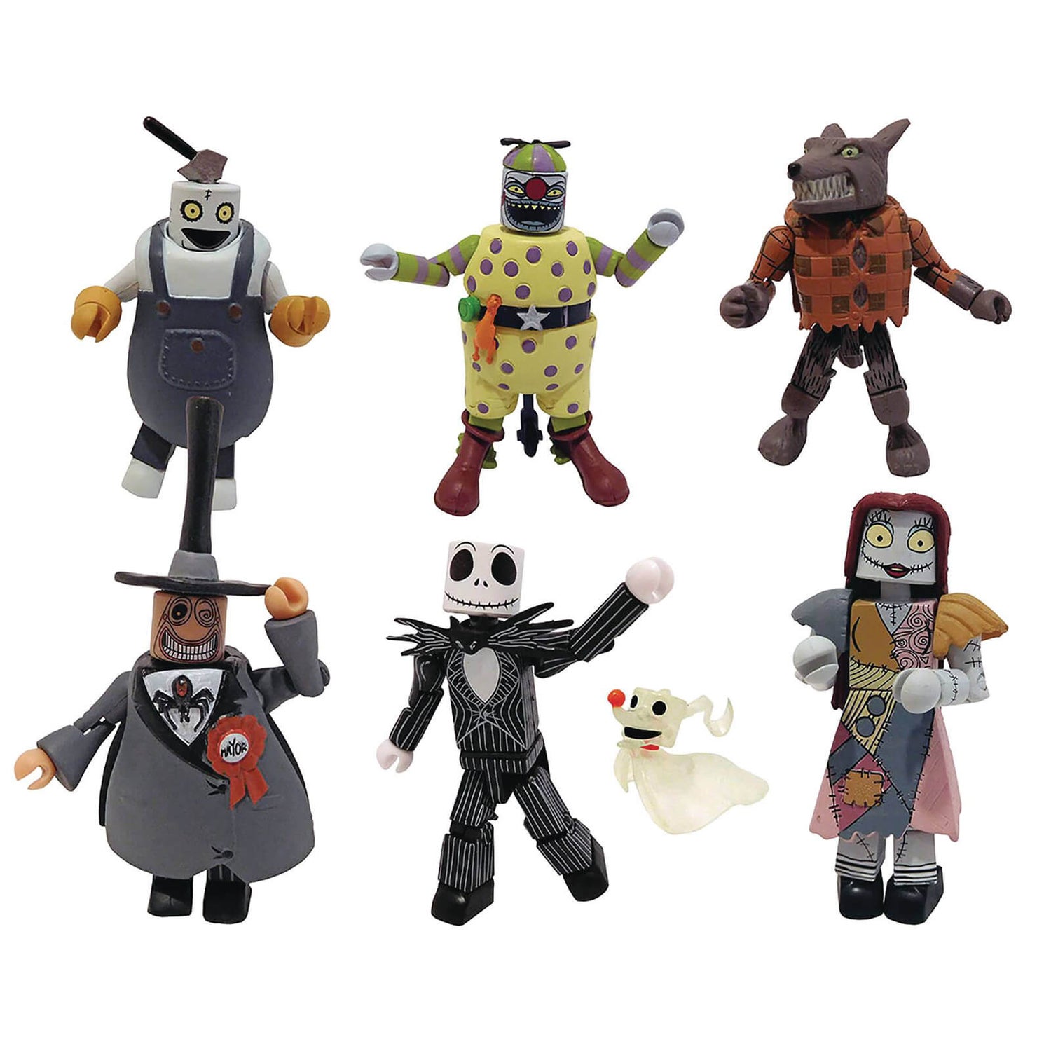 Diamond Select The Nightmare Before Christmas Minimates Commemorative