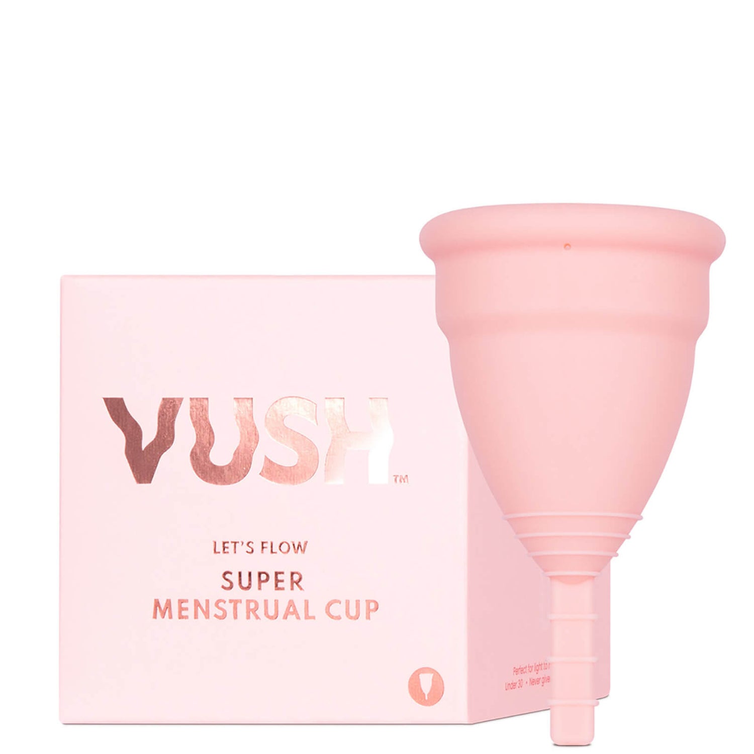 VUSH Let's Flow Menstrual Cup Super LOOKFANTASTIC