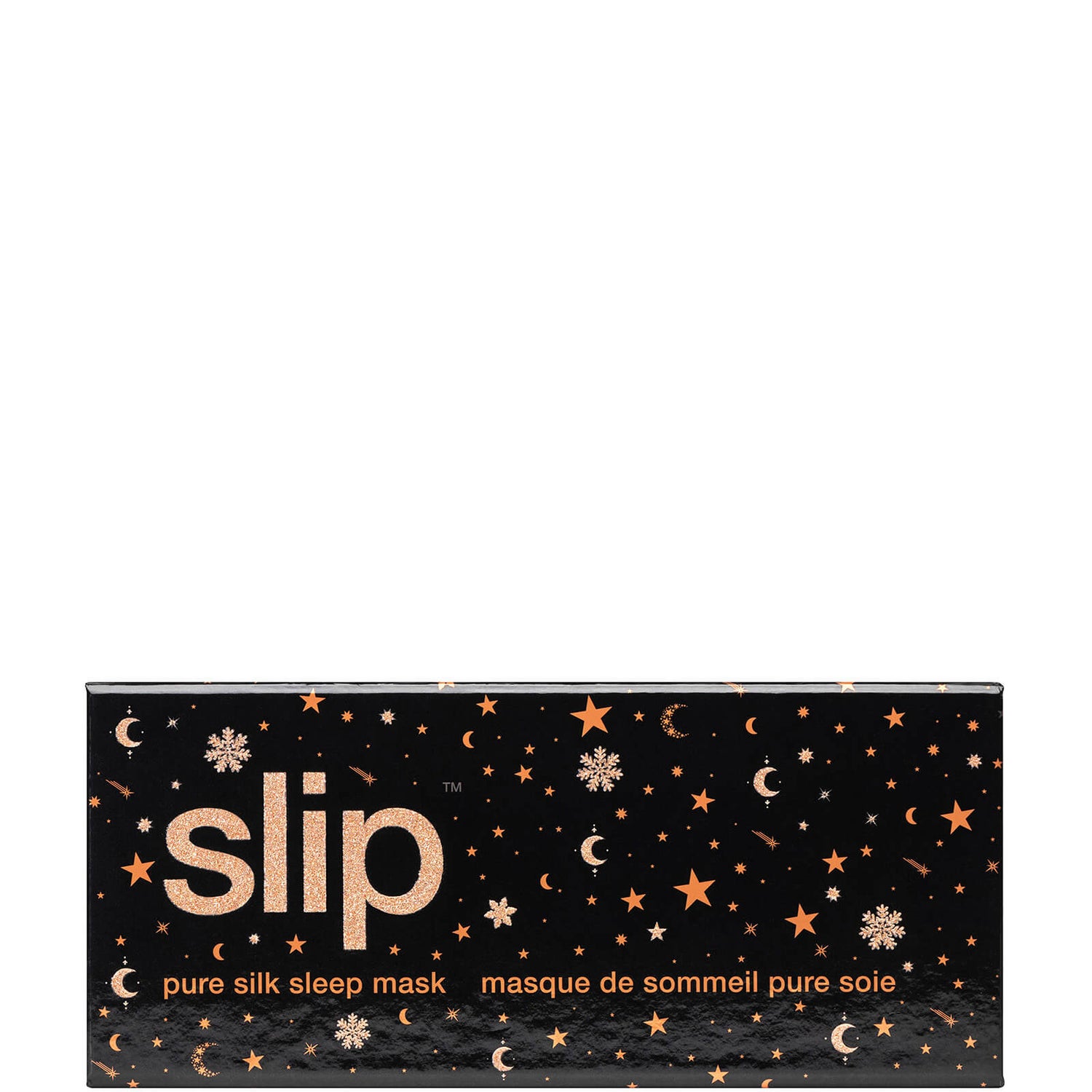Slip Pure Silk Sleep Mask Holiday Edition Black lookfantastic 台灣站