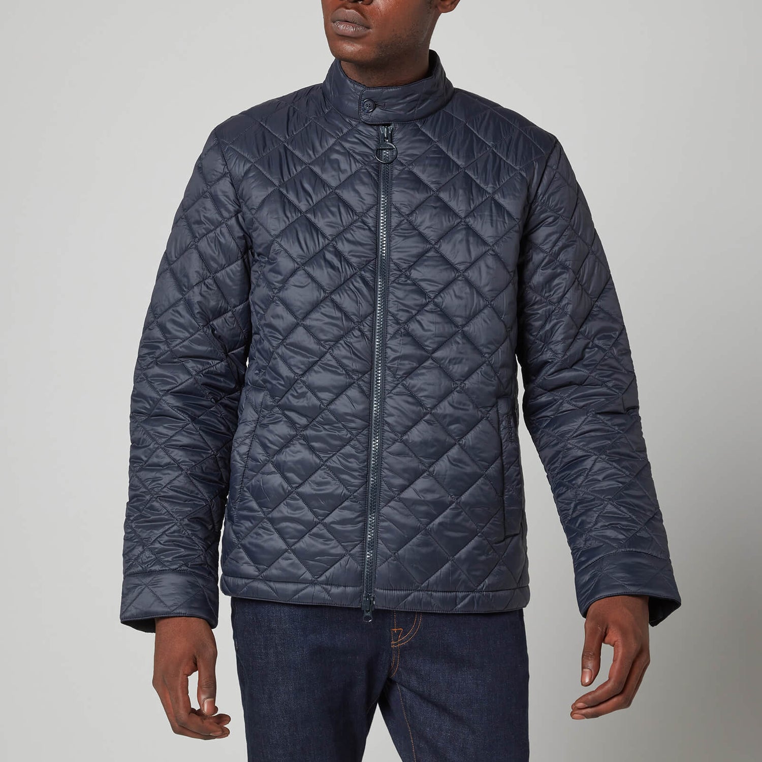 Barbour Men's Harrington Quilt Jacket Navy