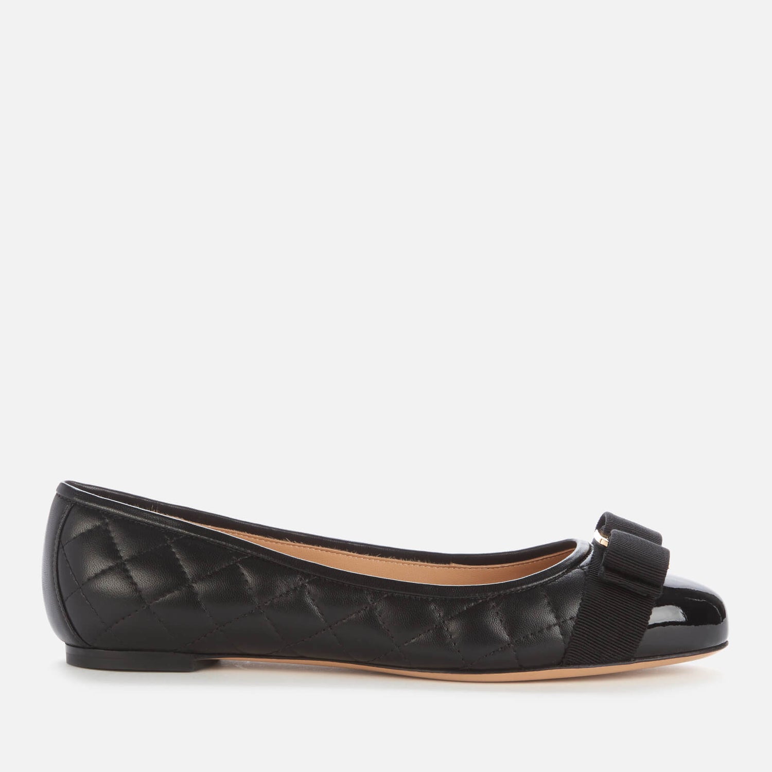 salvatore ferragamo women's varina scalloped ballet flats