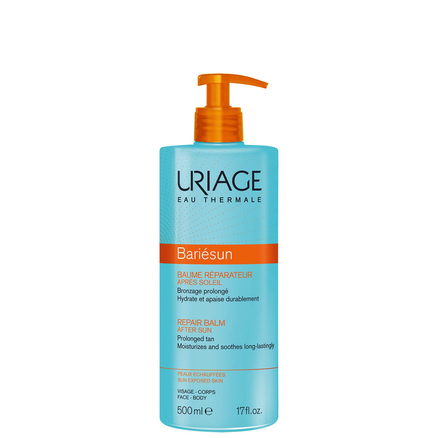Uriage Bariesun Repair Balm AfterSun 500ml LOOKFANTASTIC