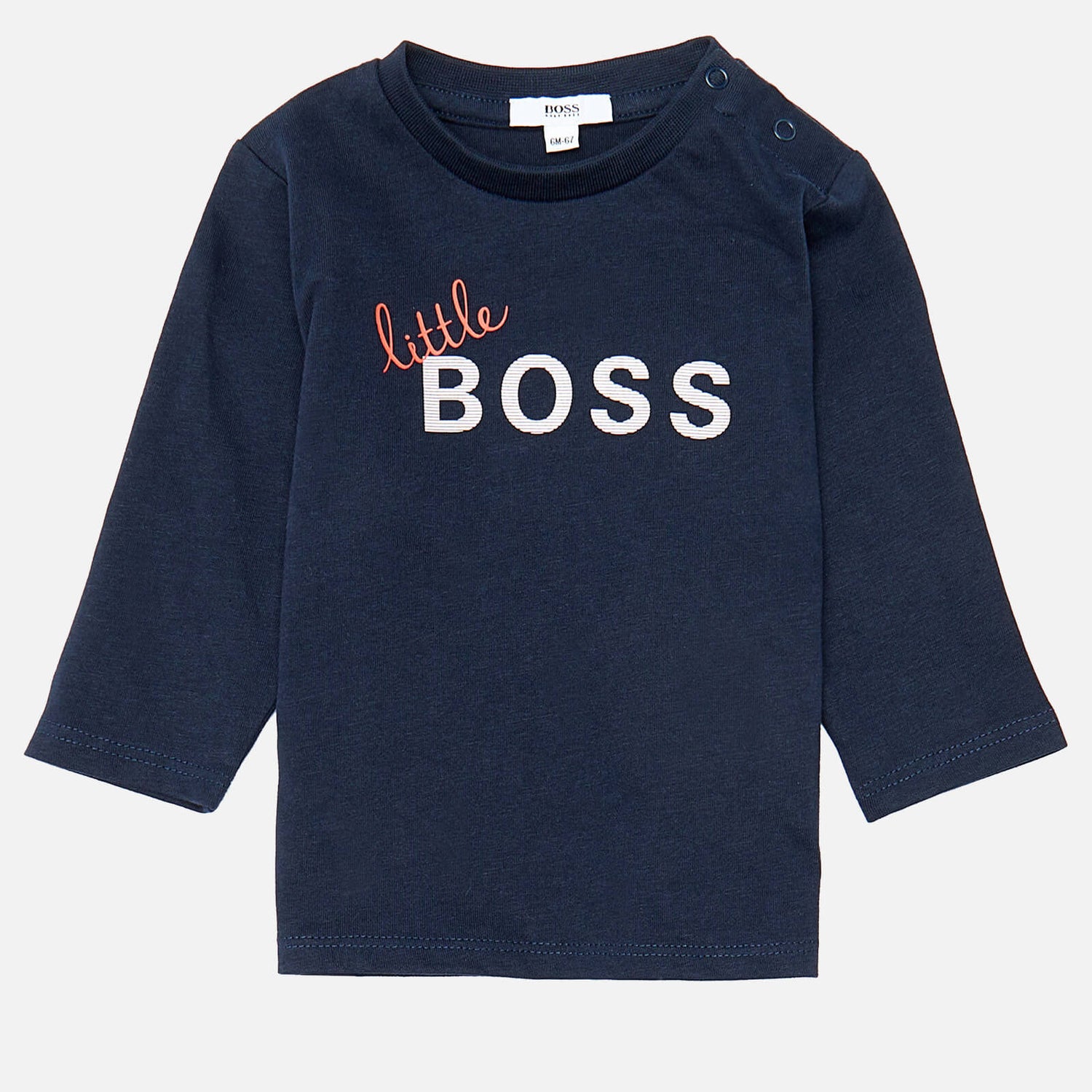 Hugo Boss Baby Long Sleeve T-Shirt - Navy | TheHut.com