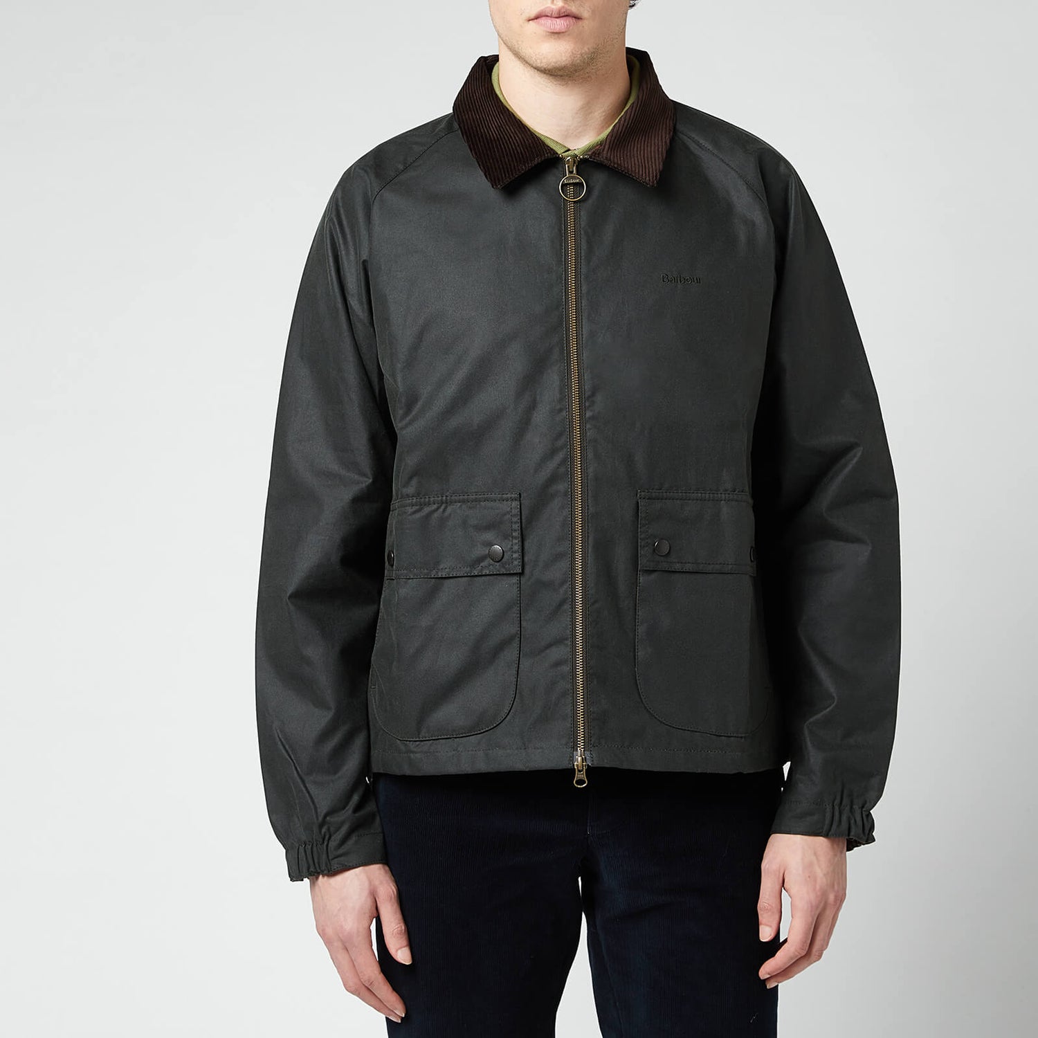 Barbour Heritage Men's Dom Wax Jacket Sage