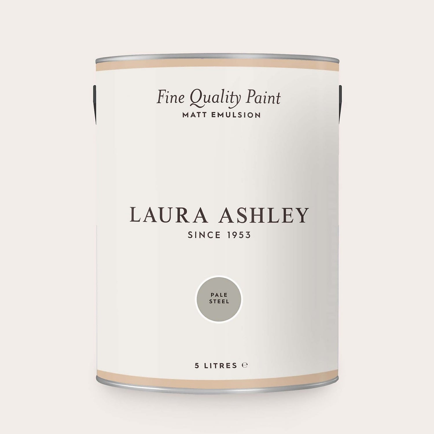 Laura Ashley Matt Emulsion Paint Pale Steel 5L Homebase