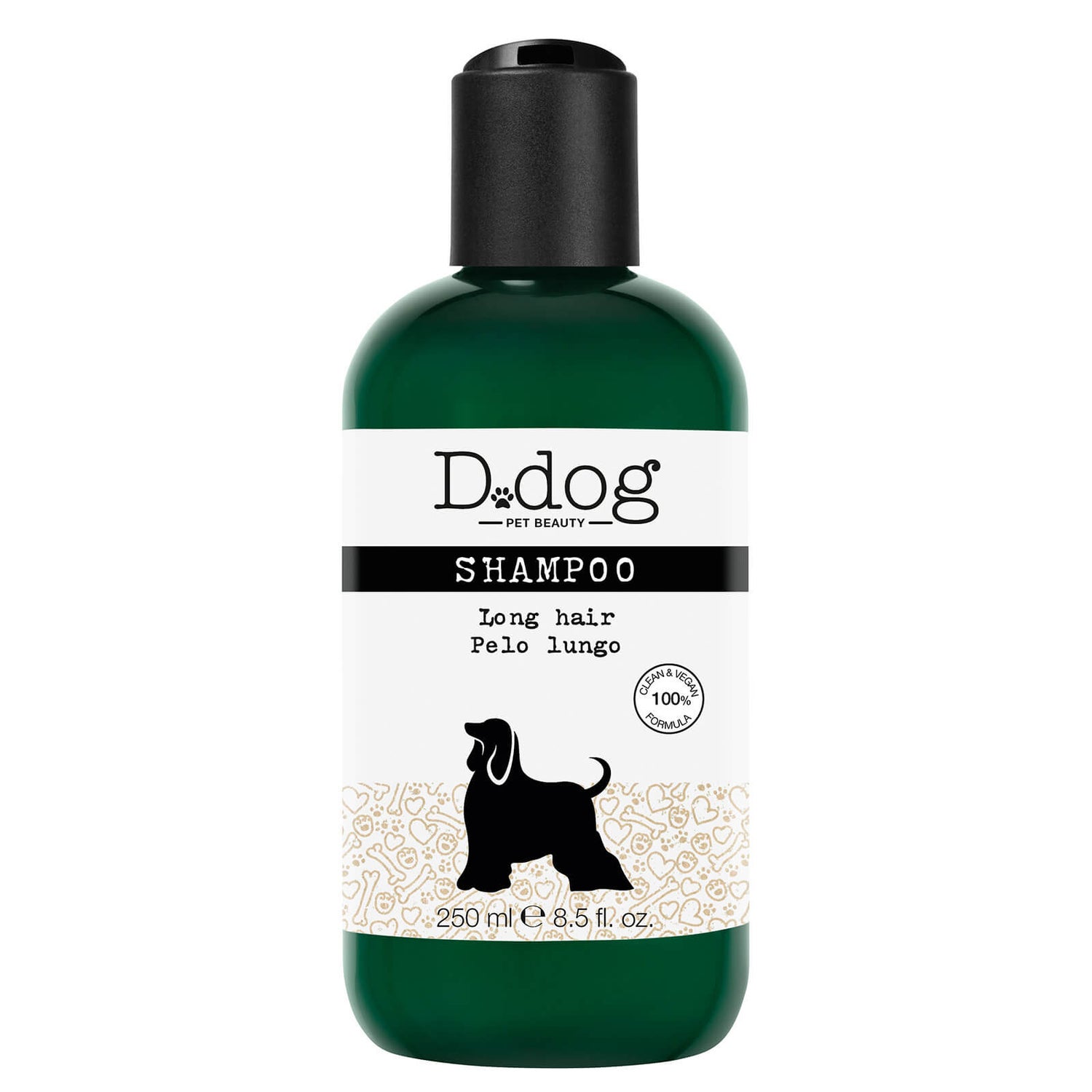 D.Dog Shampoo Long Hair 250ml LOOKFANTASTIC