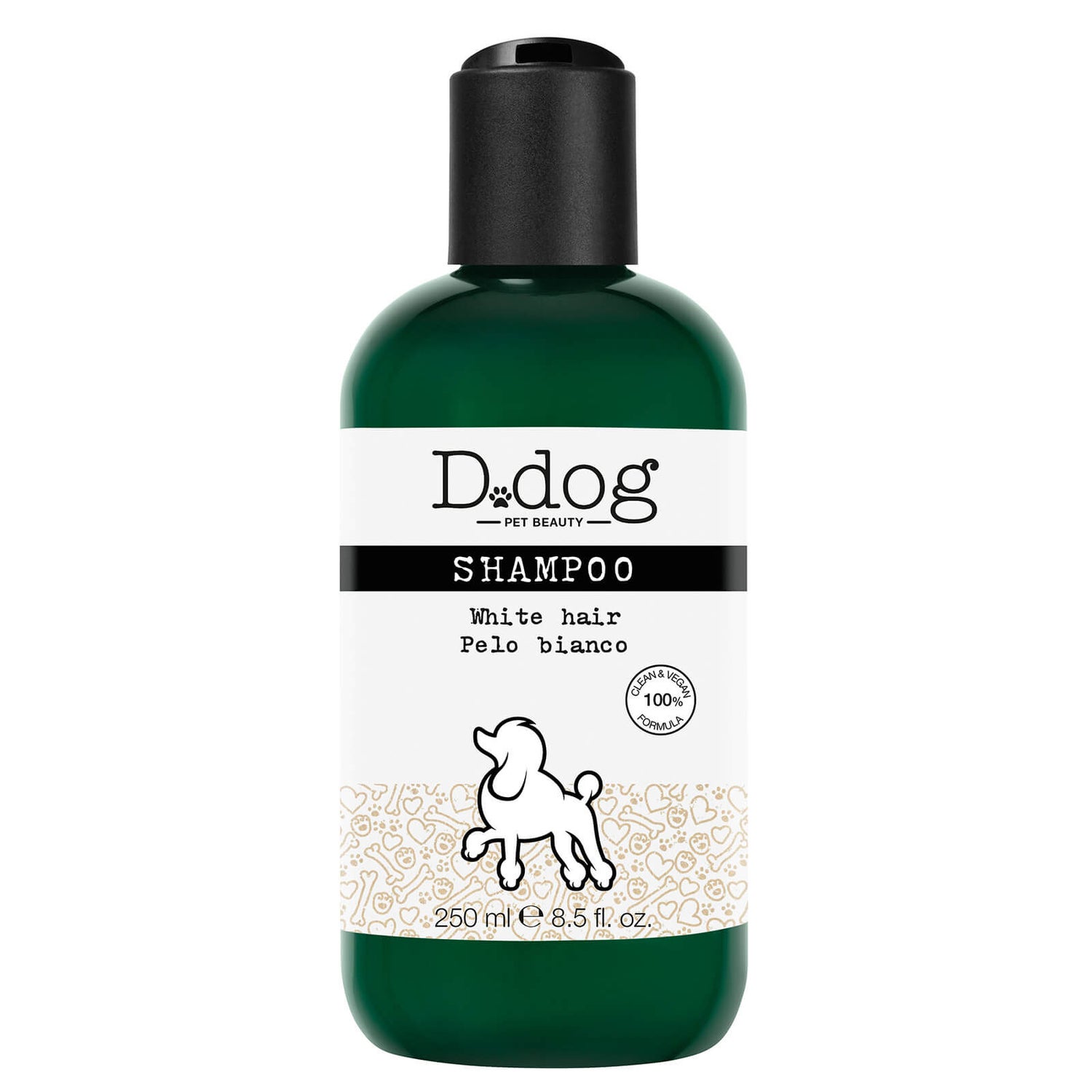 D.Dog Shampoo White Hair 250ml Koop online bij lookfantastic