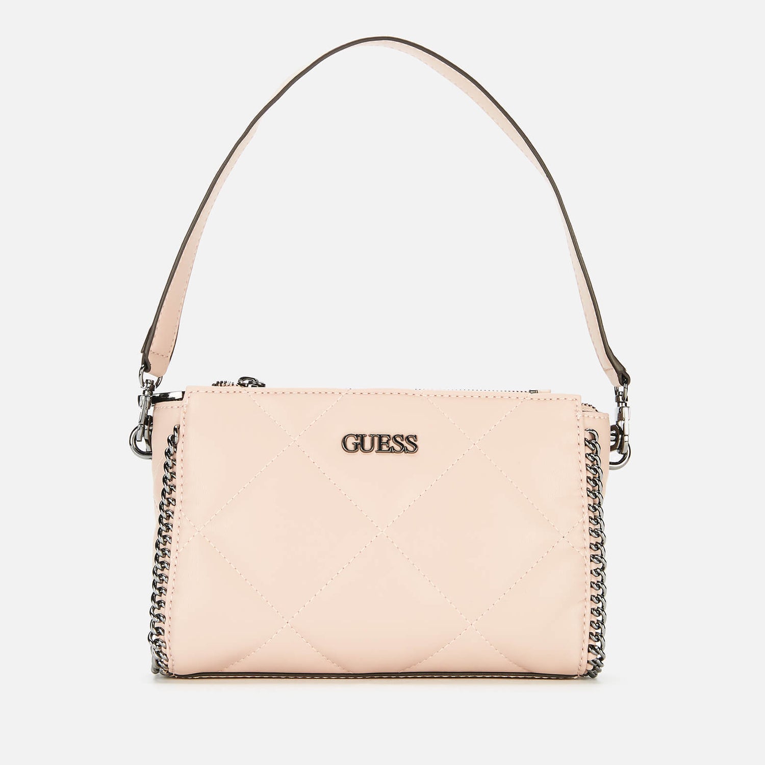 Guess Women's Khatia Top Zip Shoulder Bag Blush