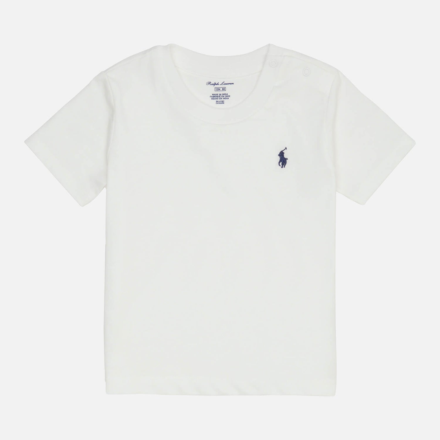 Polo Ralph Lauren Babies' Small Logo TShirt White