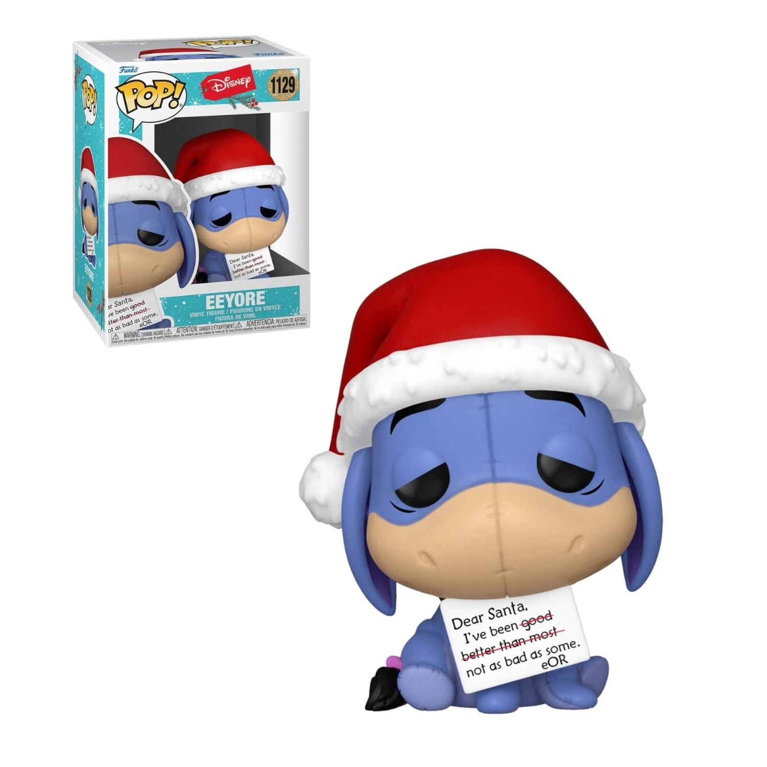 eeyore flocked funko pop
