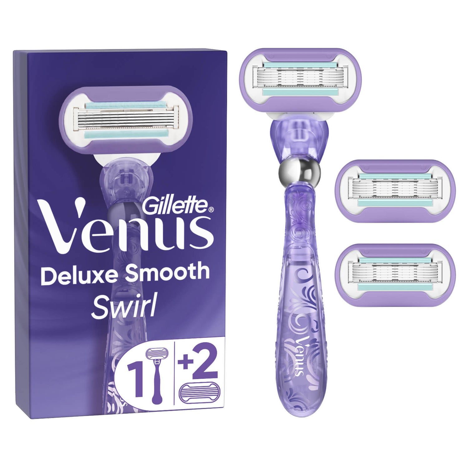 Venus Deluxe Smooth Swirl Razor Pack Venus UK