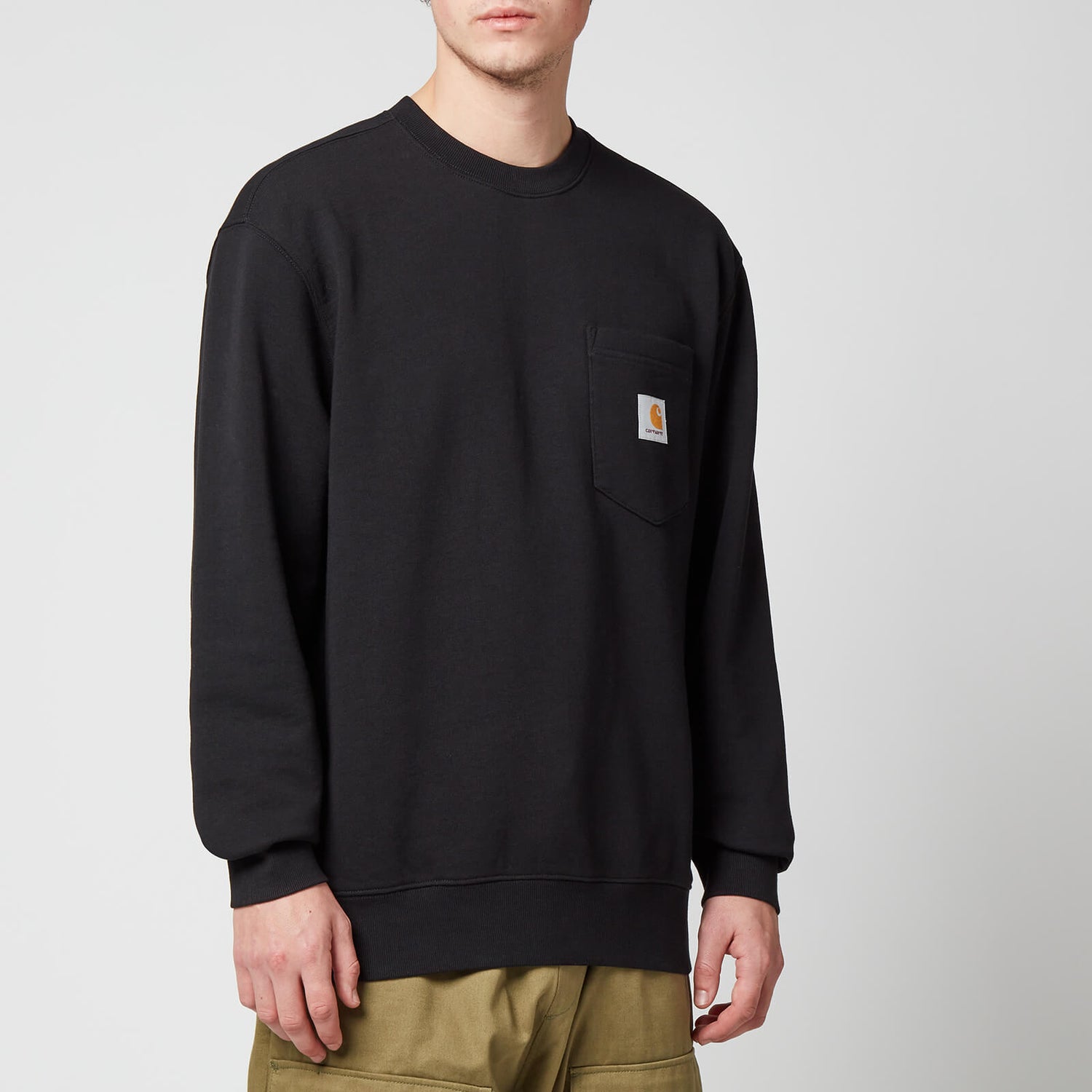Carhartt WIP Men's Chest Pocket Sweatshirt Black