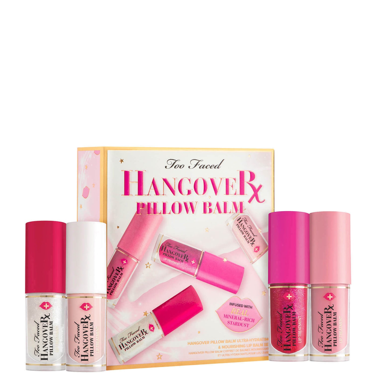 Too Faced Limited Edition Hangover Pillow Balm Lip Treatment Set