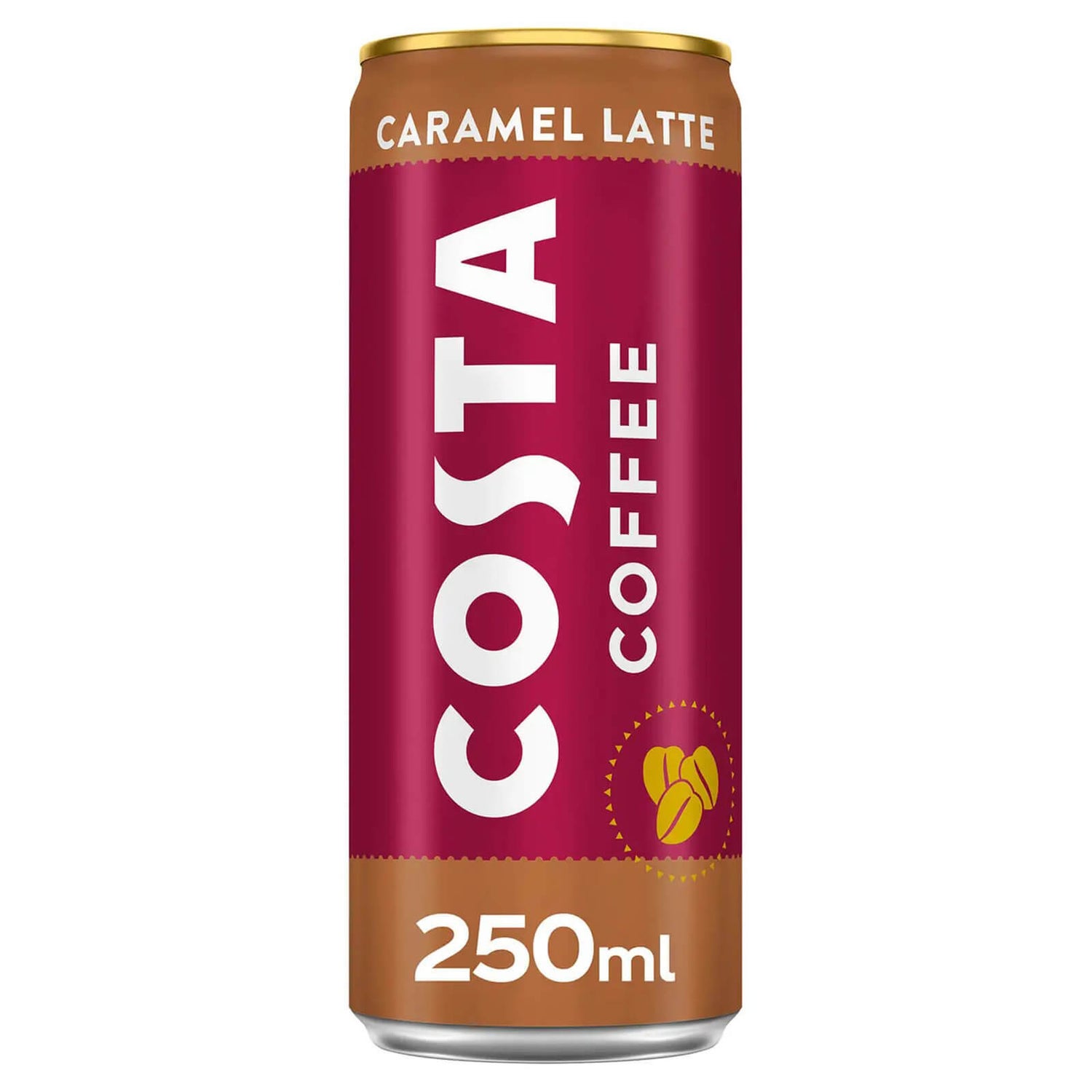Costa Coffee Caramel Latte 12 x 250ml Cans Your CocaCola