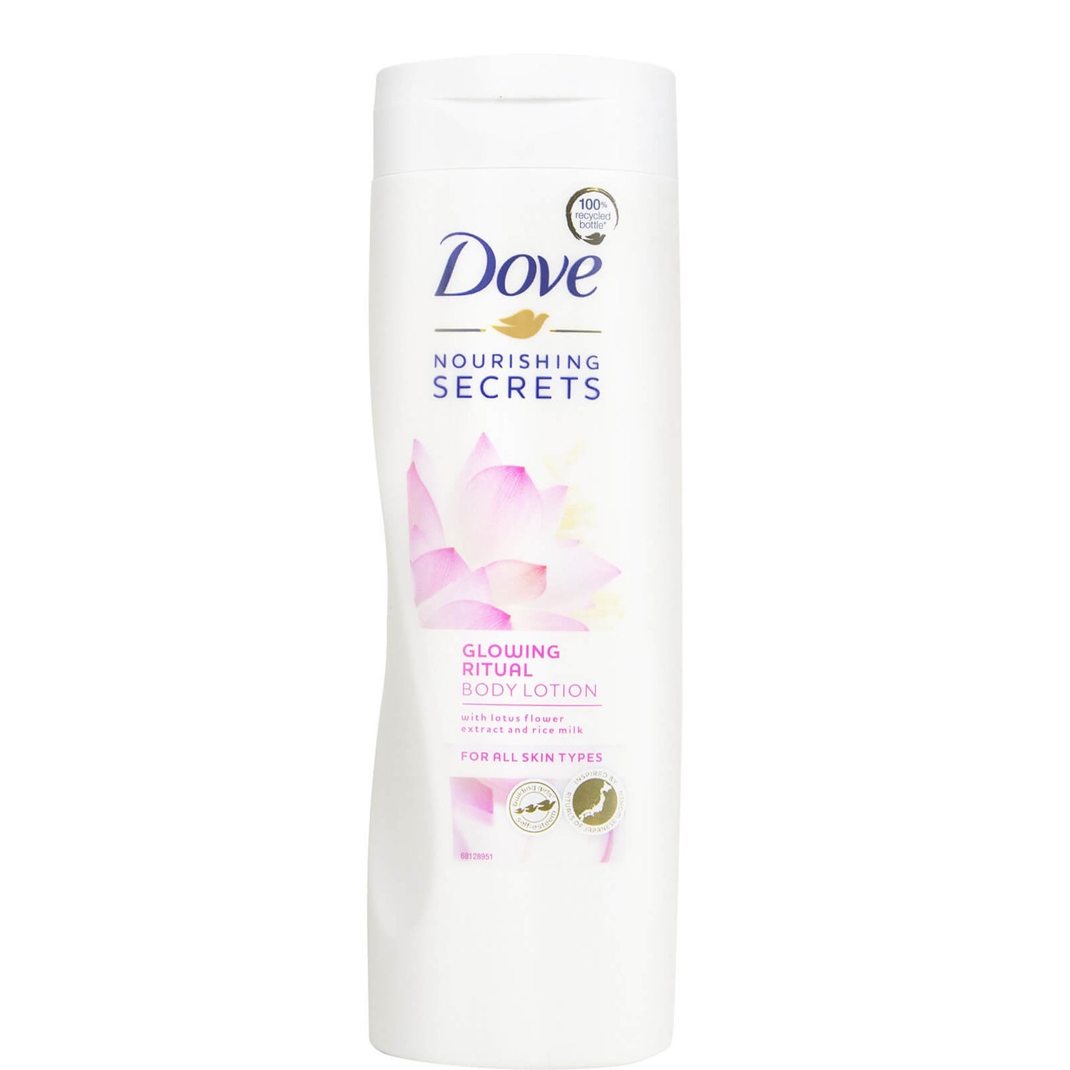 Dove Lotus Flower & Rice Milk Body Lotion lookfantastic