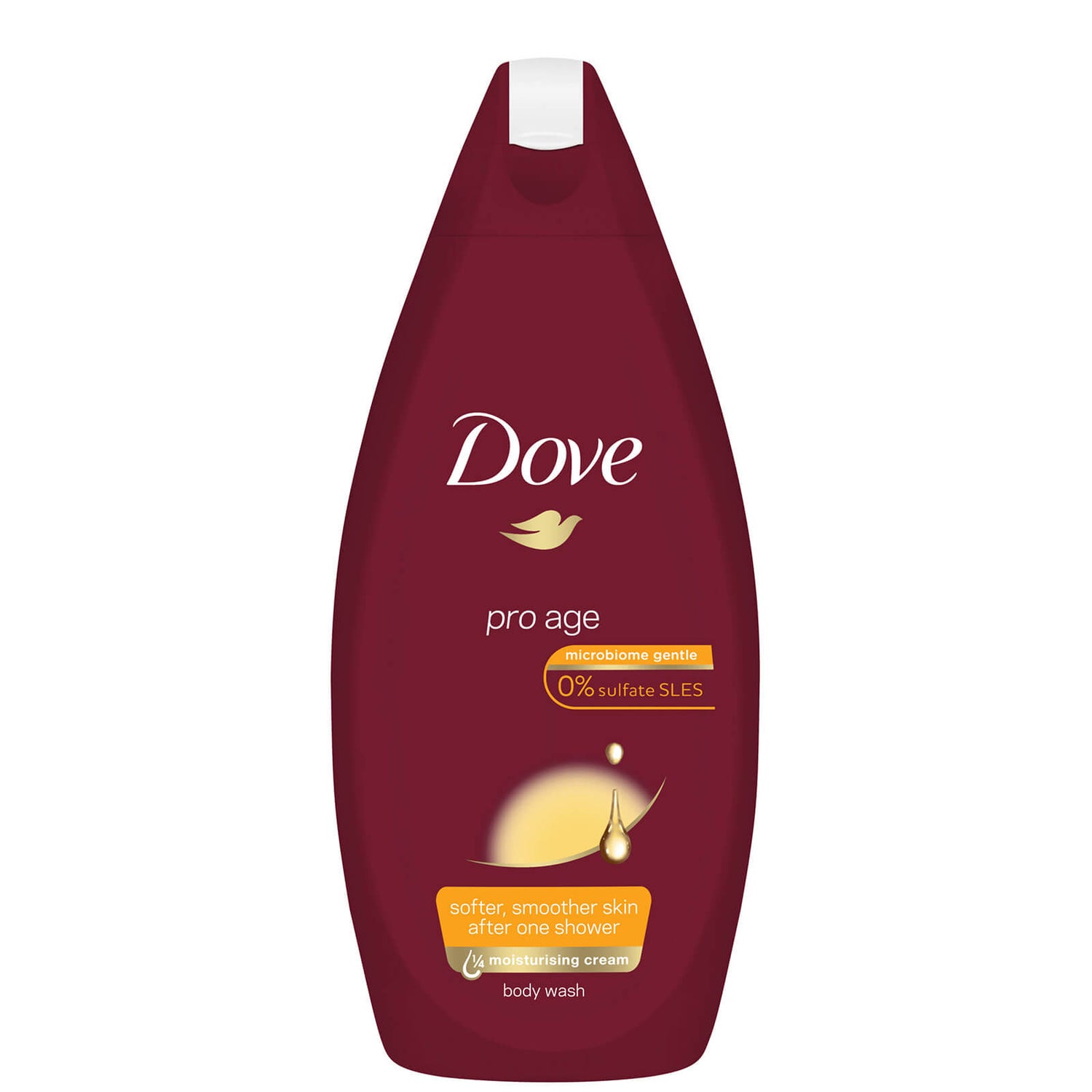 Dove Pro Age Shower Gel Dove Pro Age sprchový gel Doprava zdarma k dispozici Lookfantastic