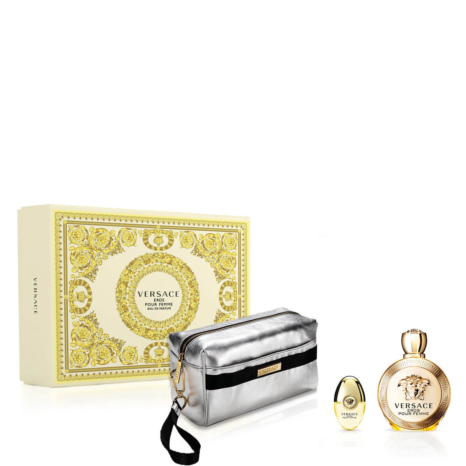 Versace Eros Pour Femme Eau de Parfum 100ml Set Free US Shipping
