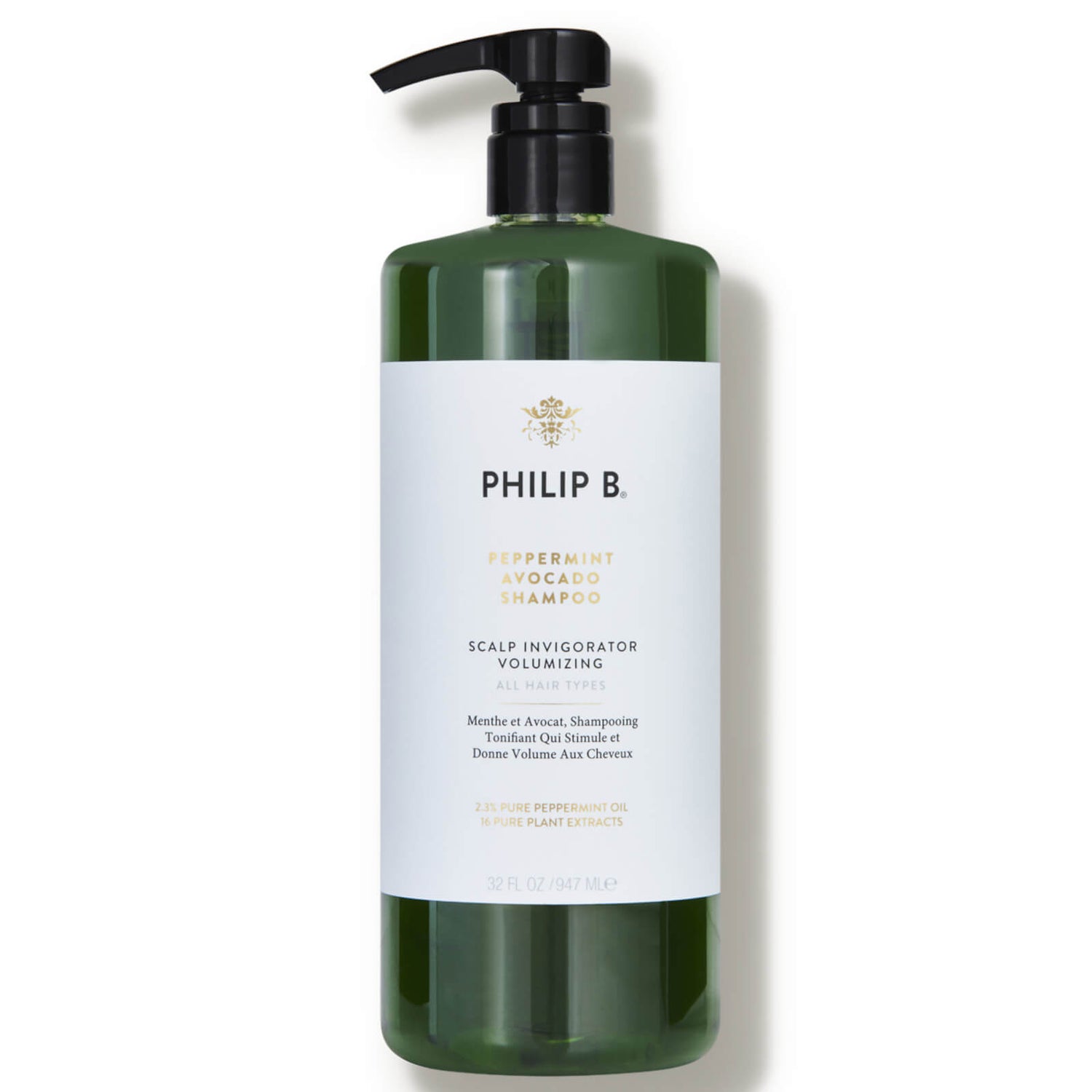 Philip B. Peppermint Avocado Shampoo 947 ml. - Dermstore