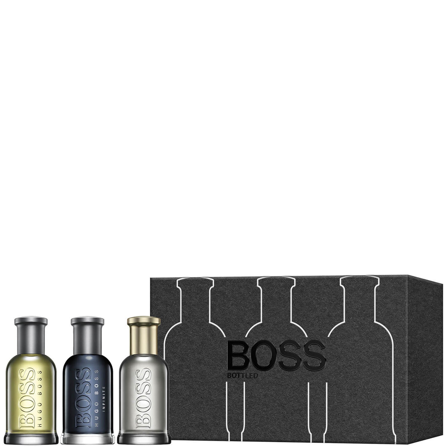 HUGO BOSS Bottled Trio Gift Set LOOKFANTASTIC