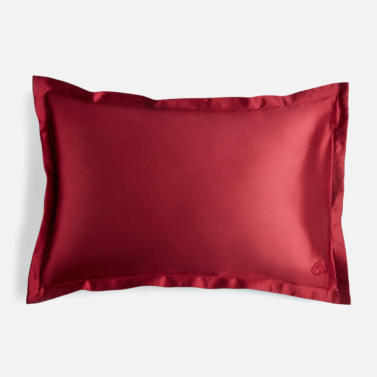 ESPA Oxford Edge Silk Pillowcase Claret Rose LOOKFANTASTIC