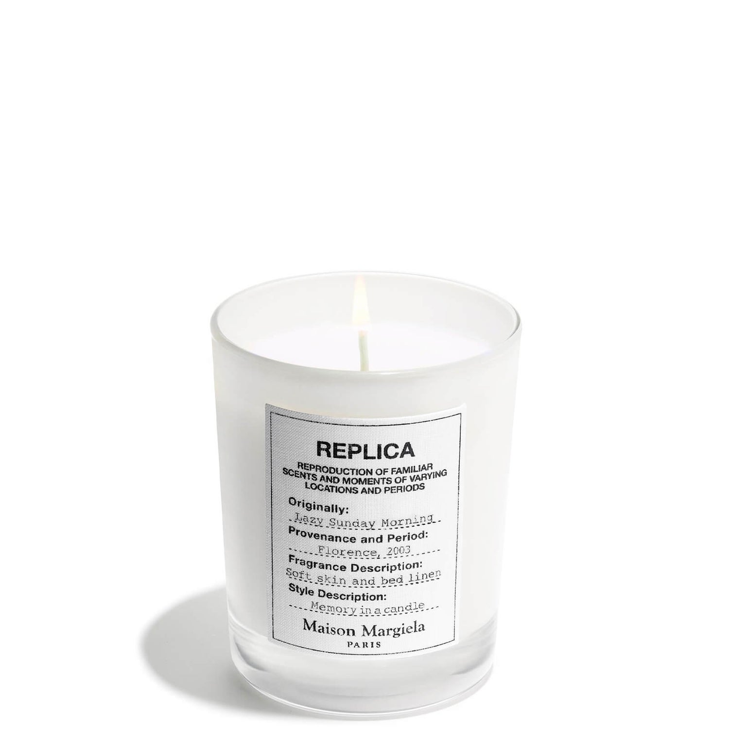 Maison Margiela Replica Lazy Sunday Morning Candle 165g - LOOKFANTASTIC