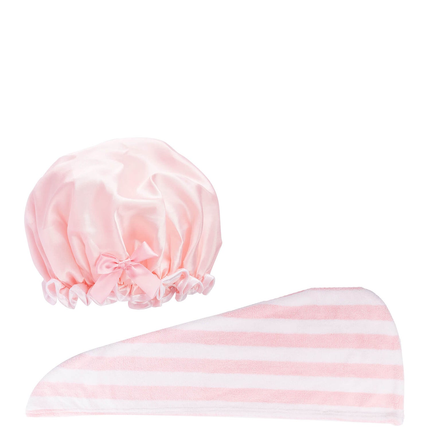 brushworks Luxury Hair Towel and Shower Cap (Worth £24.99) - LOOKFANTASTIC
