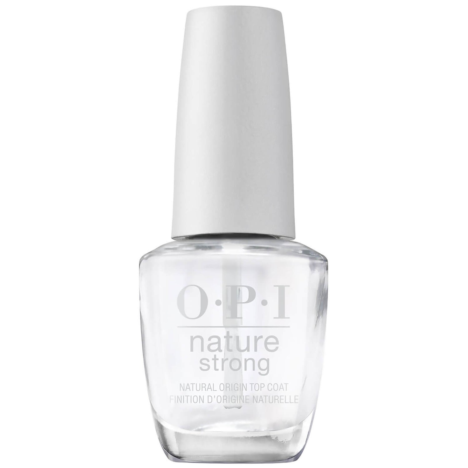 OPI Nature Strong Natural Vegan Nail Polish Top Coat 15ml LOOKFANTASTIC