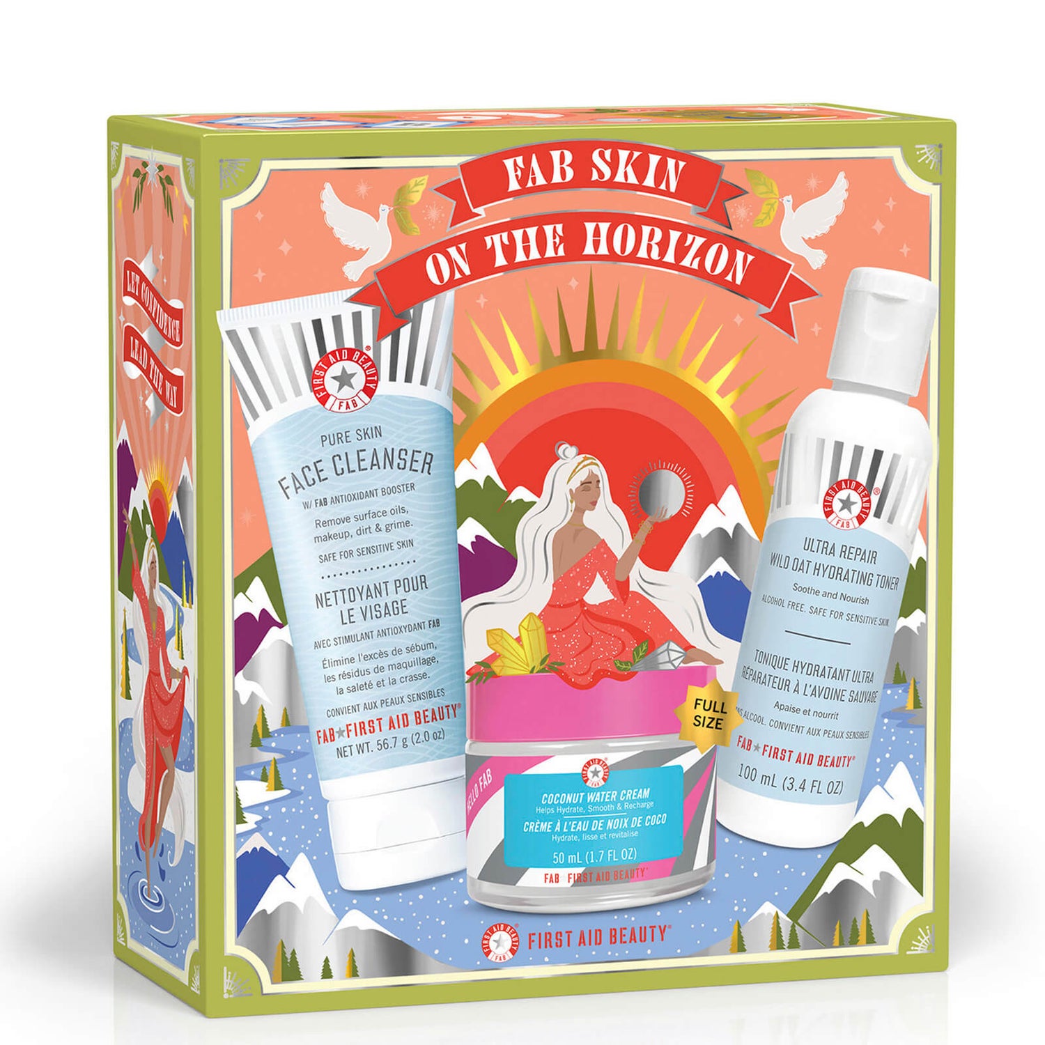 First aid beauty skin on the horizon set setti lookfantastic