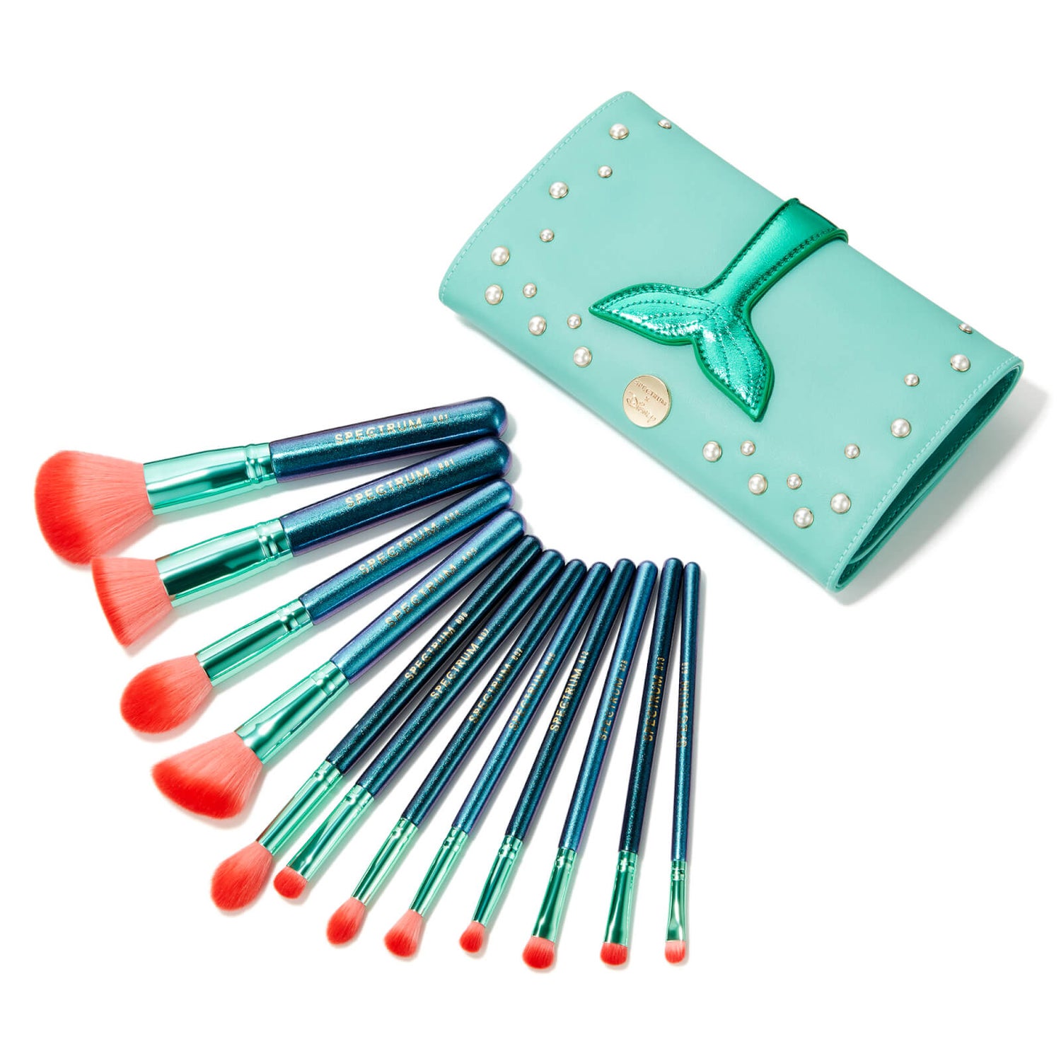 Spectrum Collections The Little Mermaid Ariel 12 Piece Brush Set