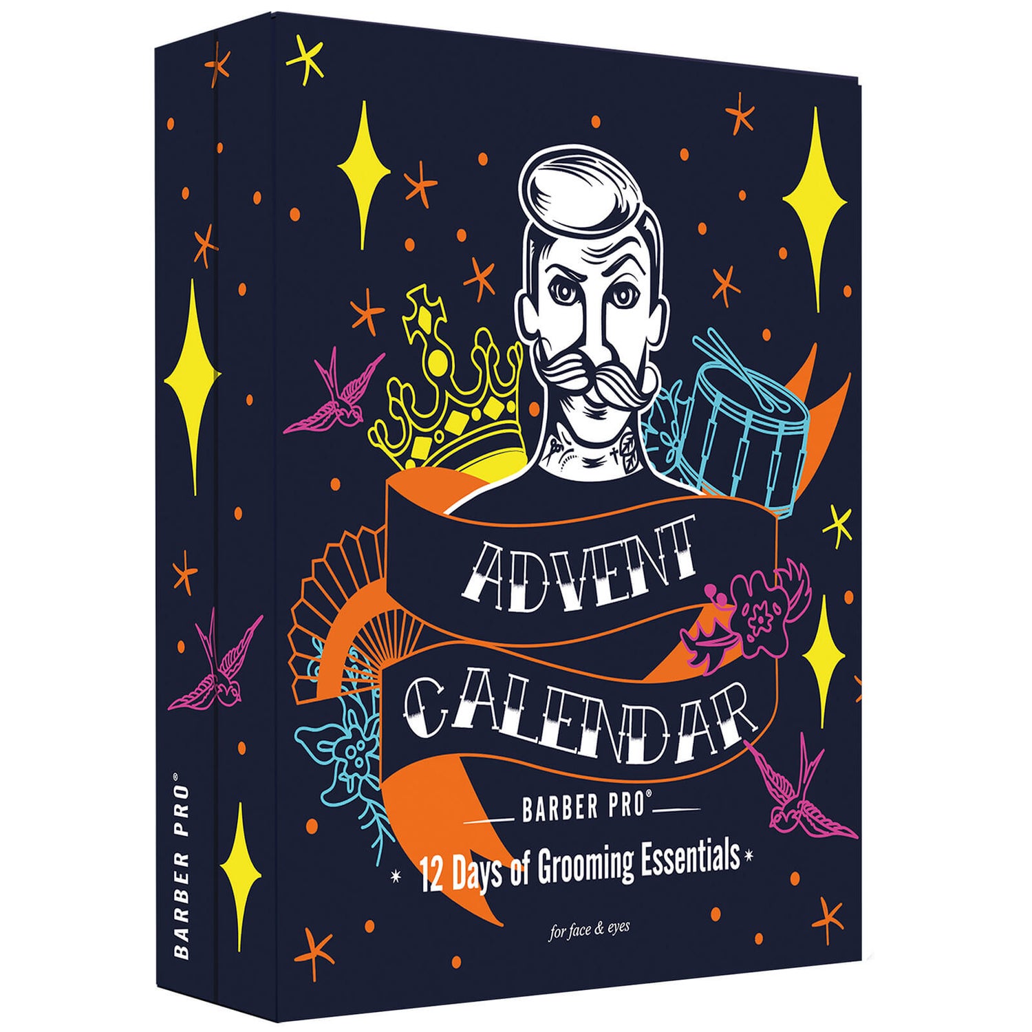 BARBER PRO 12 Days of Grooming Essentials Advent Calendar (Worth £57 40