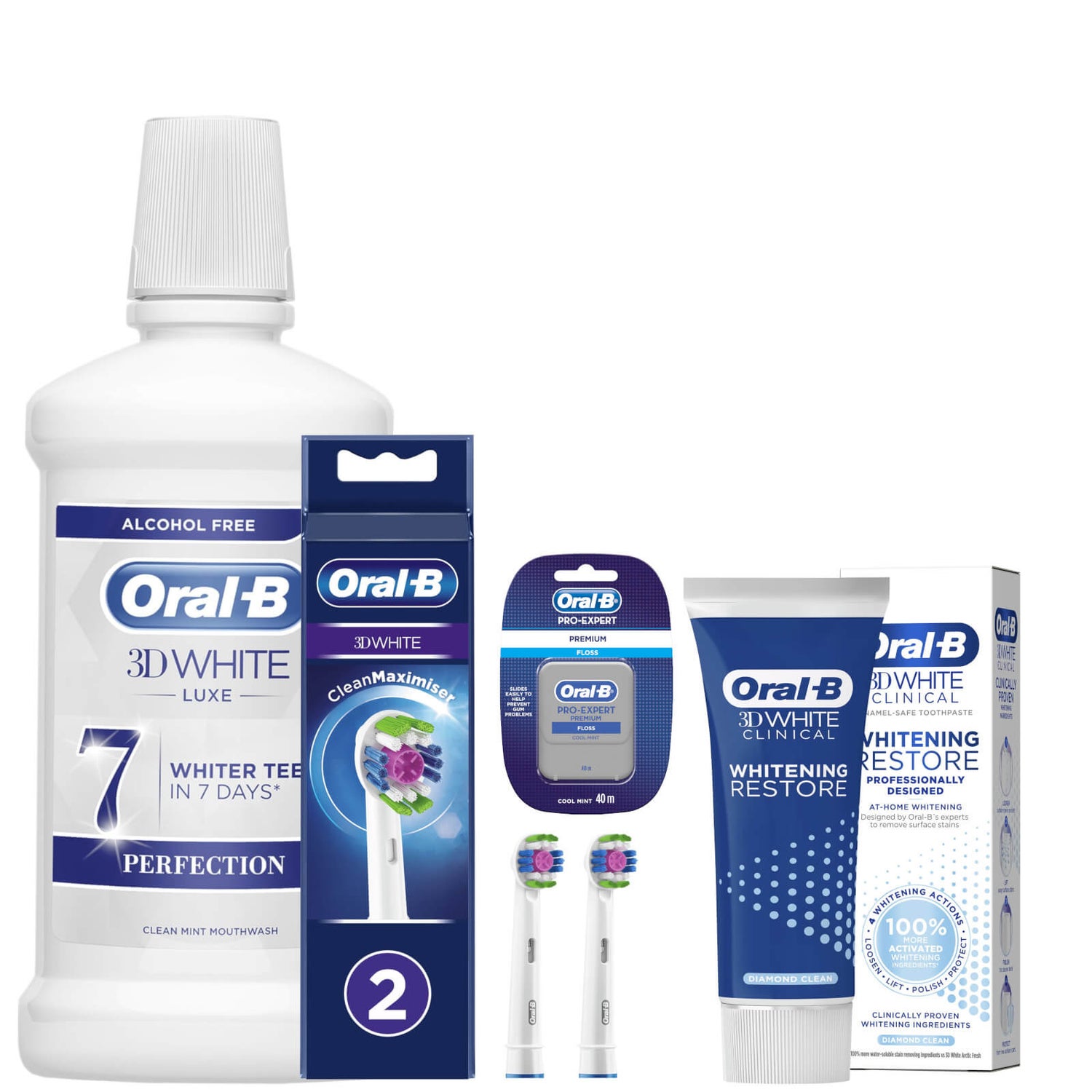 OralB 3D White Clinical Bundle OralB UK
