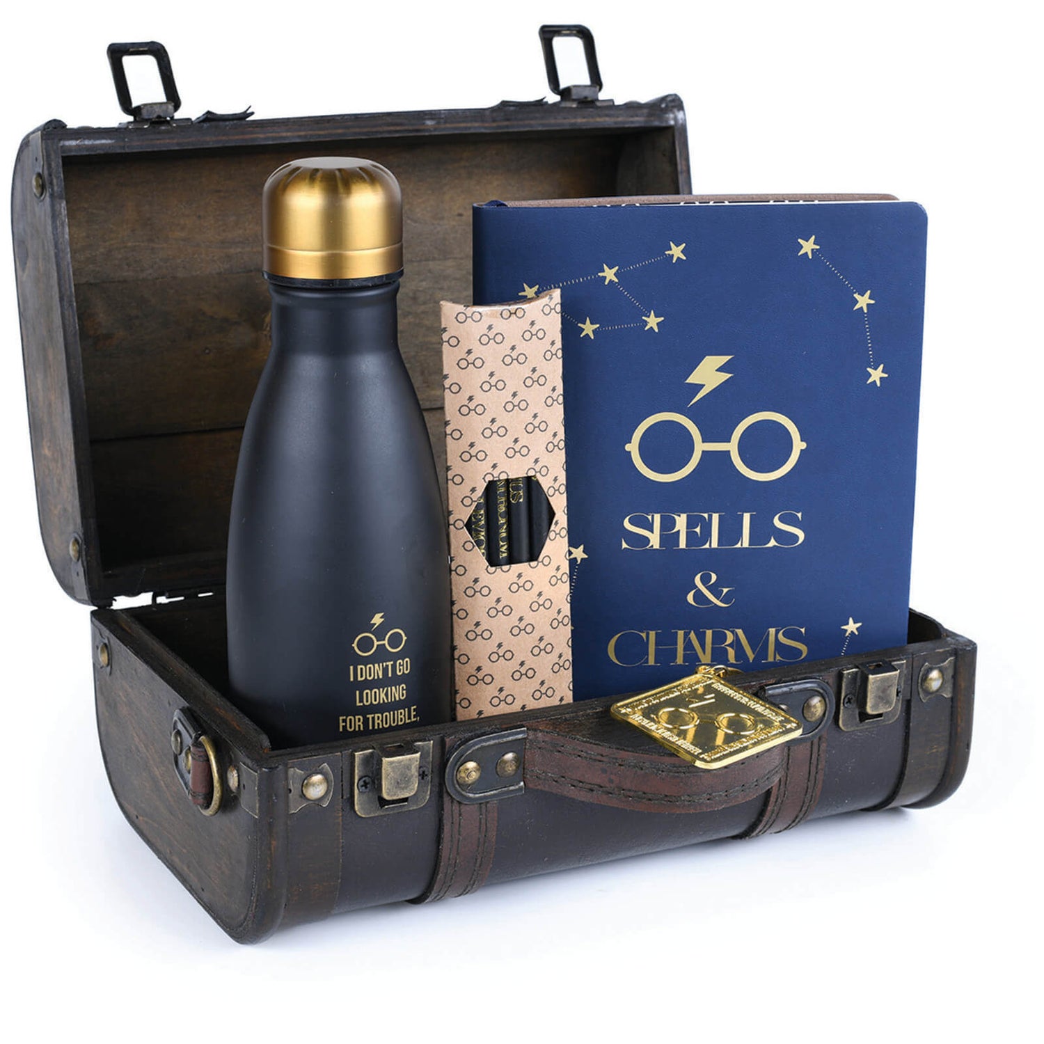 Harry Potter Trunk Case Premium Gift Set retro vibes and nostalgia