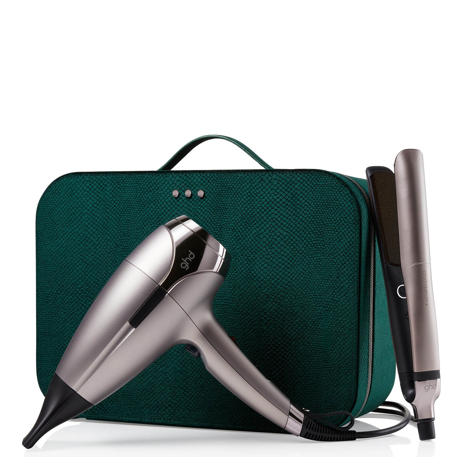 ghd Platinum+ & Helios Limited Edition Hair Straightener & Hair Dryer